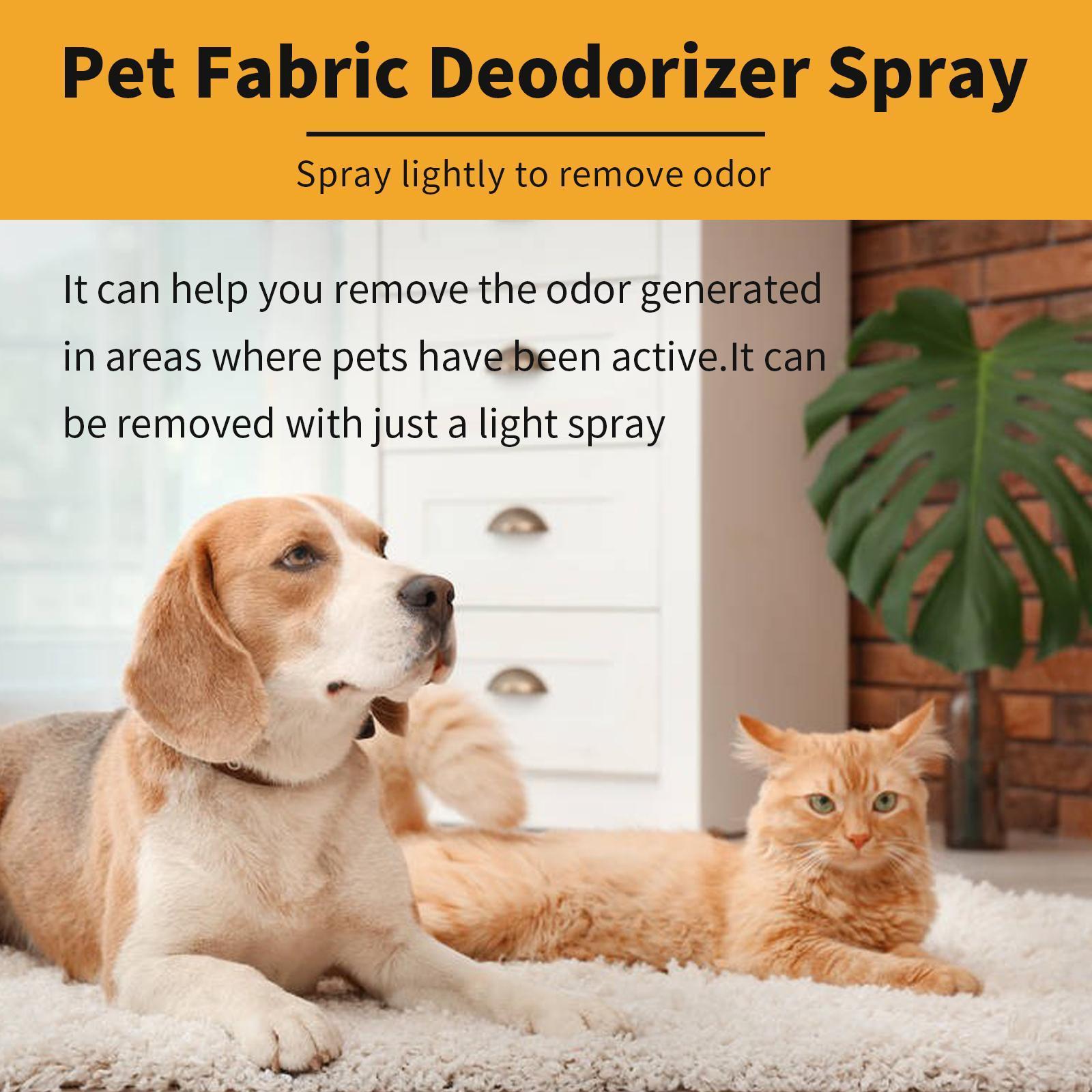 Yebang Pet Fabric Deodorizer Spray Air Clean Pet Odor Indoor Long-lasting Air Freshener Deodorizer CJDropshipping