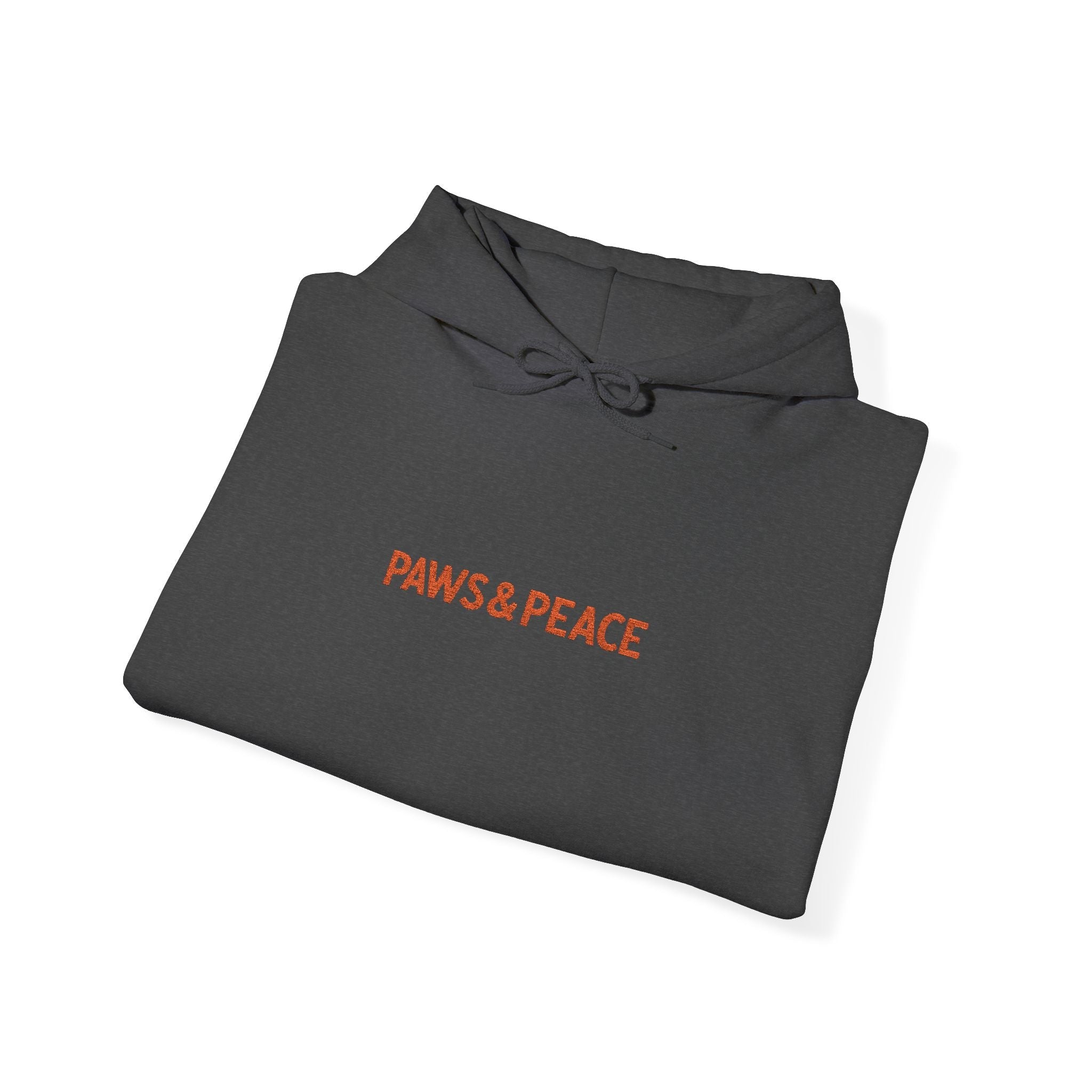 Unisex Paws & Peace Logo Hoodie by Paws&Peace Printify