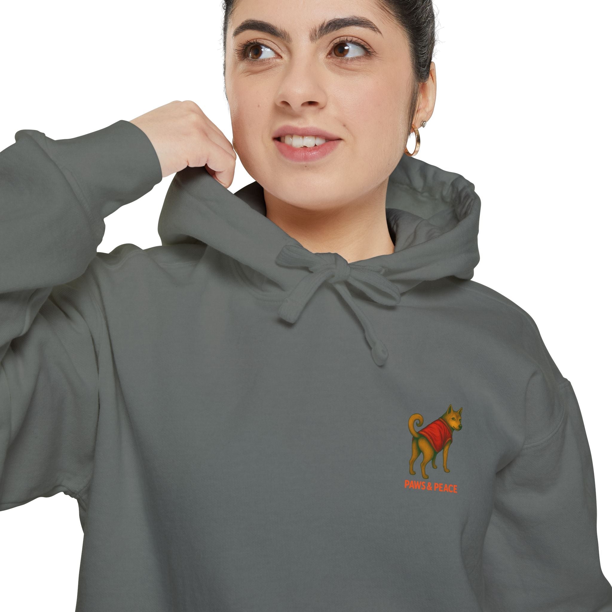 Unisex (Long9) Hoodie by Paws&Peace Printify
