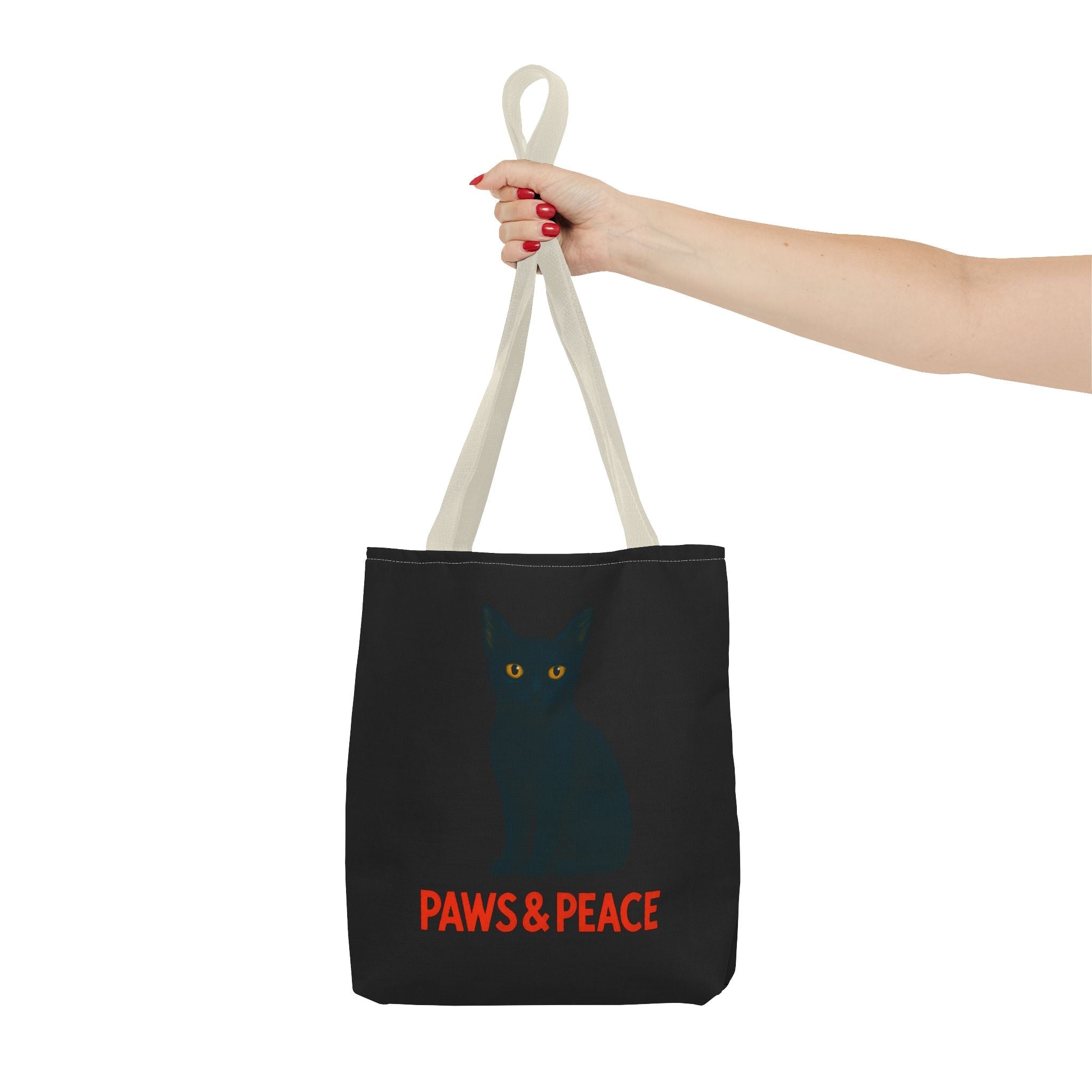 Paws & Peace (Herman) Tote Bag Printify