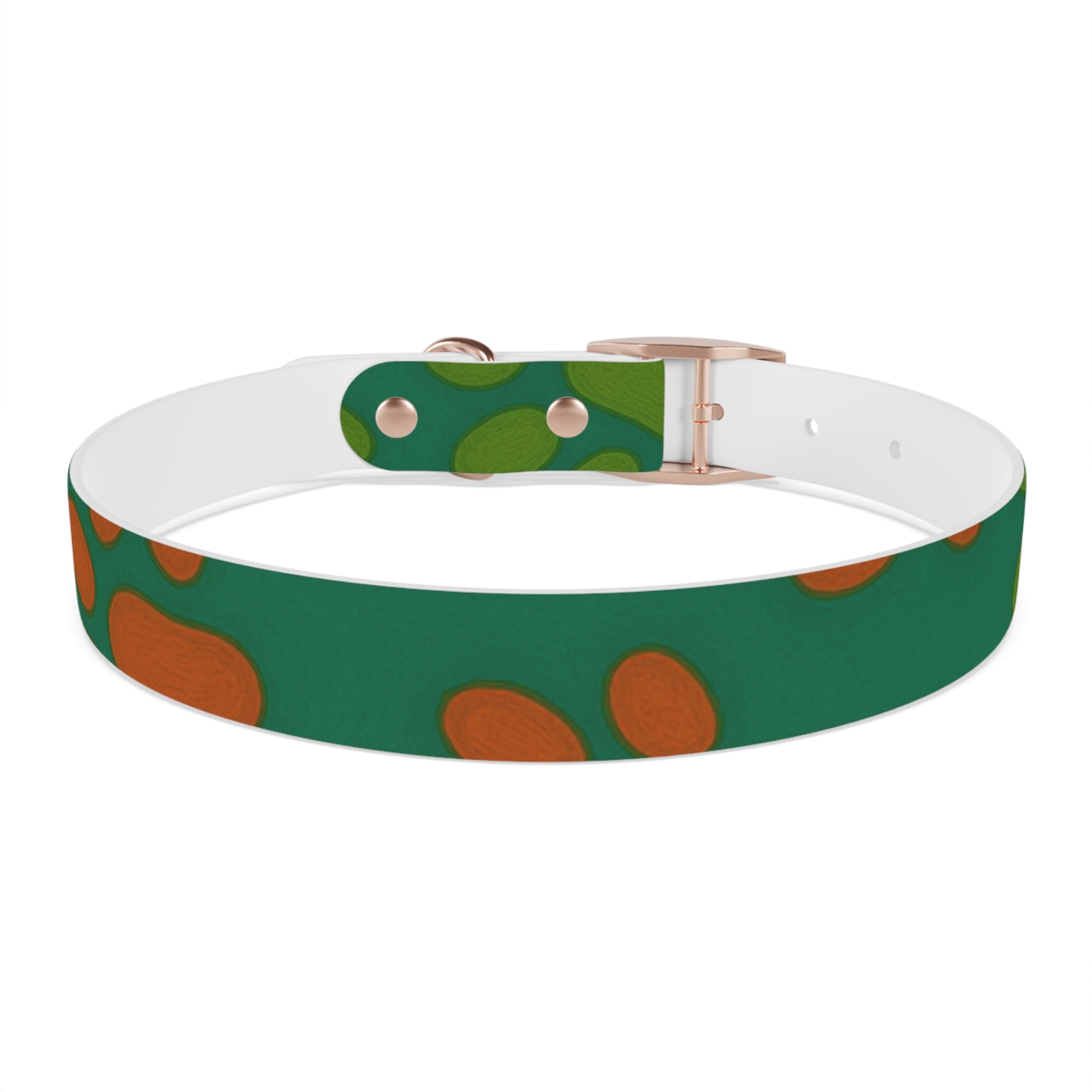 Stylish Dog Collar (green) | Paws & Peace Design Printify