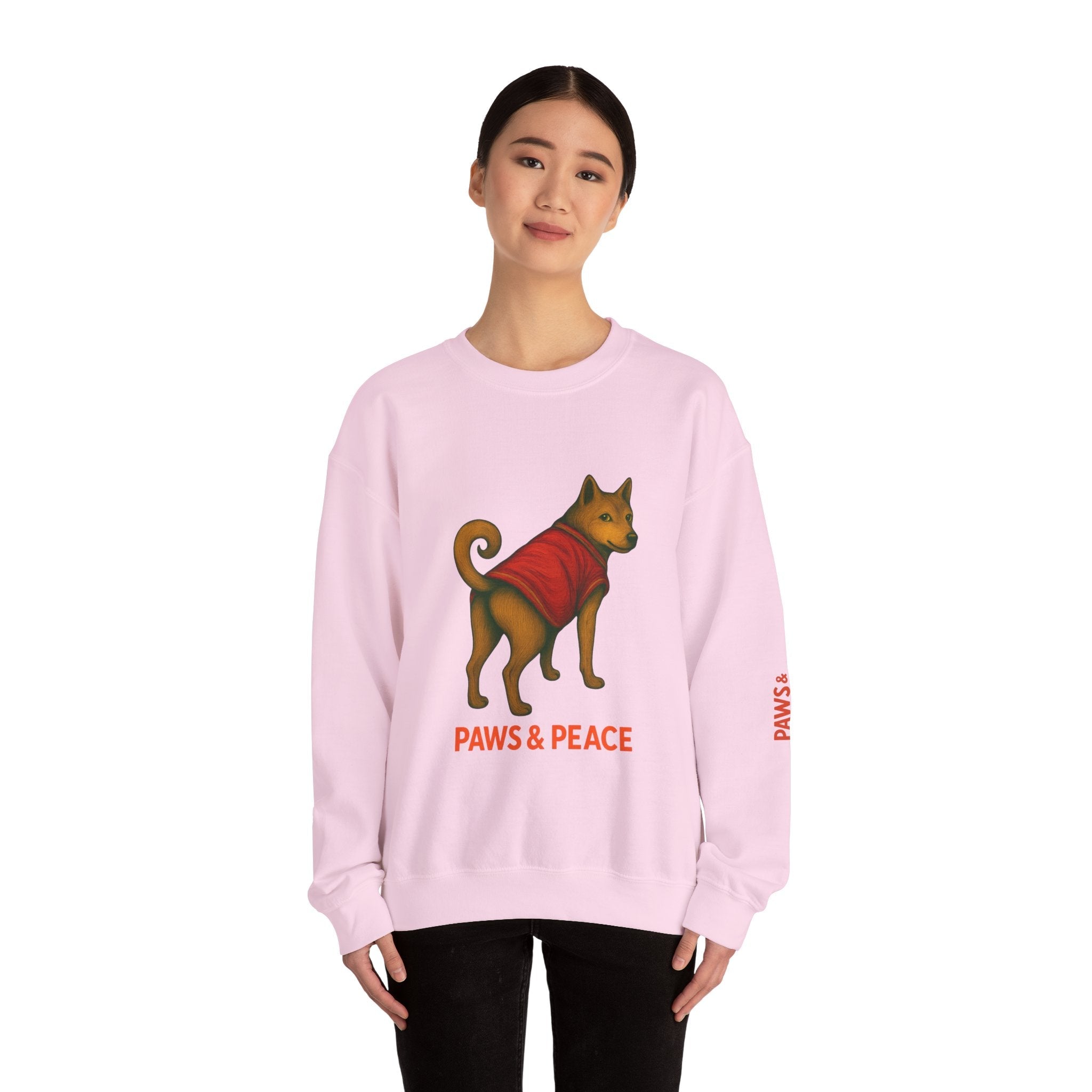 Unisex (Long 9) Sweatshirt by Paws&Peace Printify