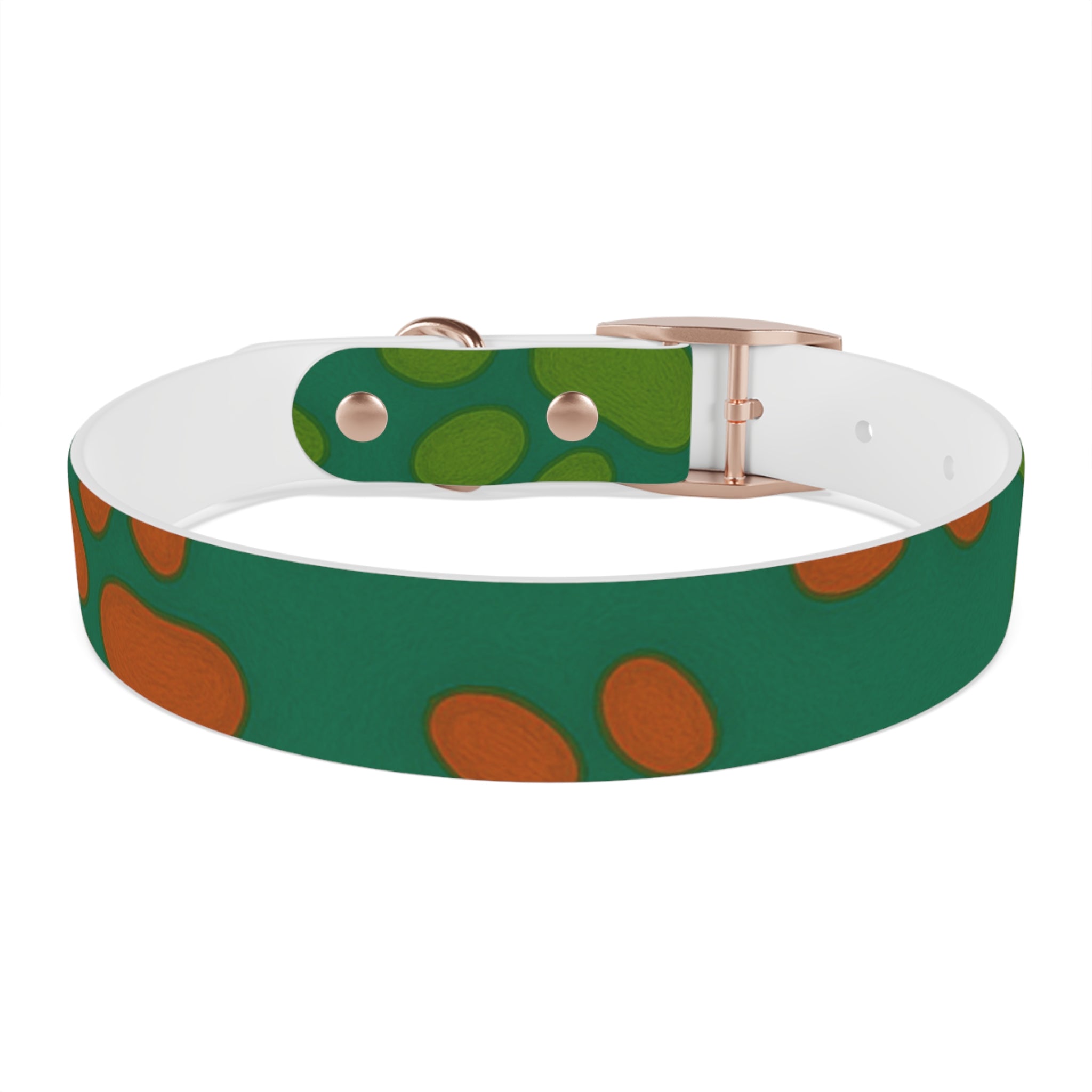 Stylish Dog Collar (green) | Paws & Peace Design Printify