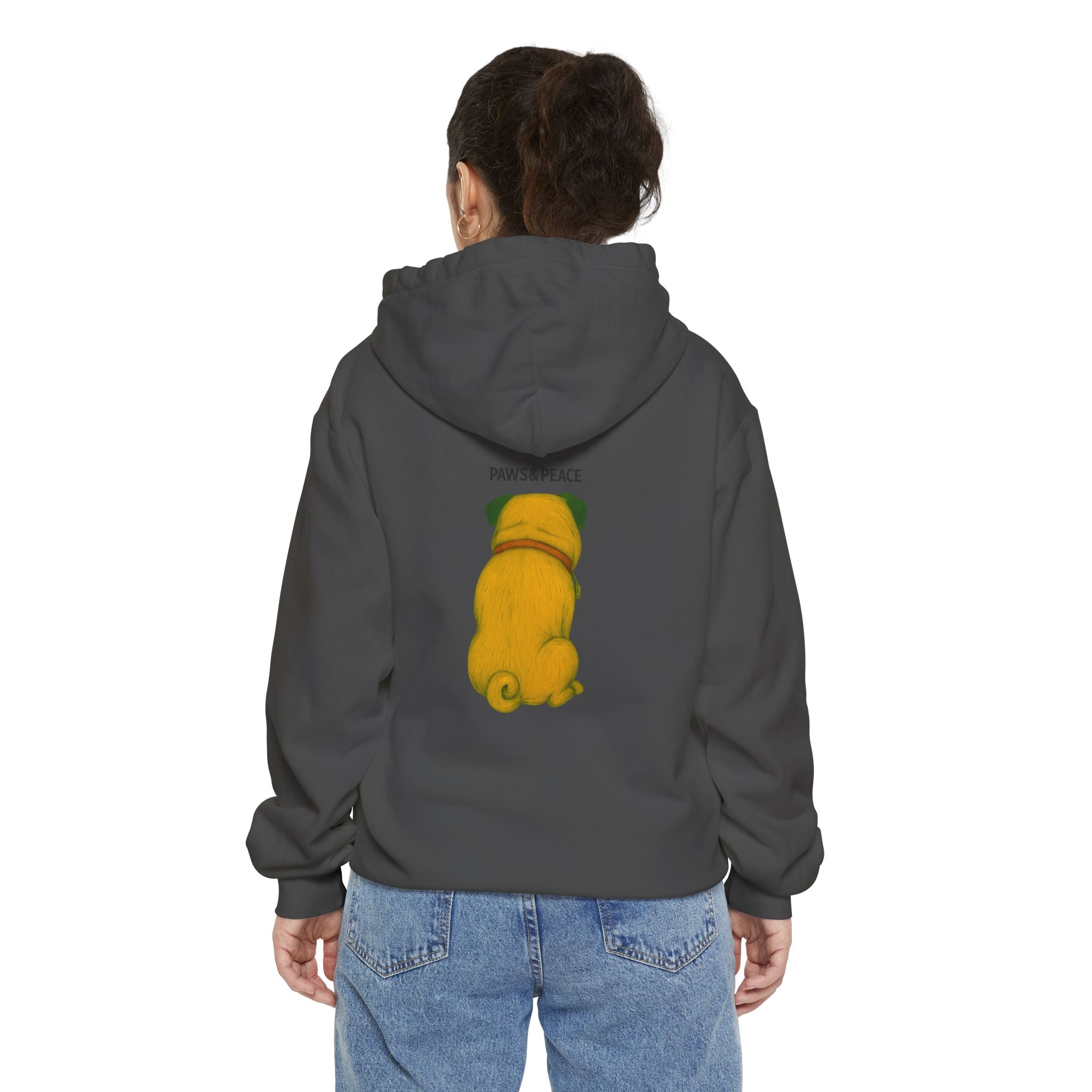 Unisex (Puggo) Hoodie by Paws&Peace Printify
