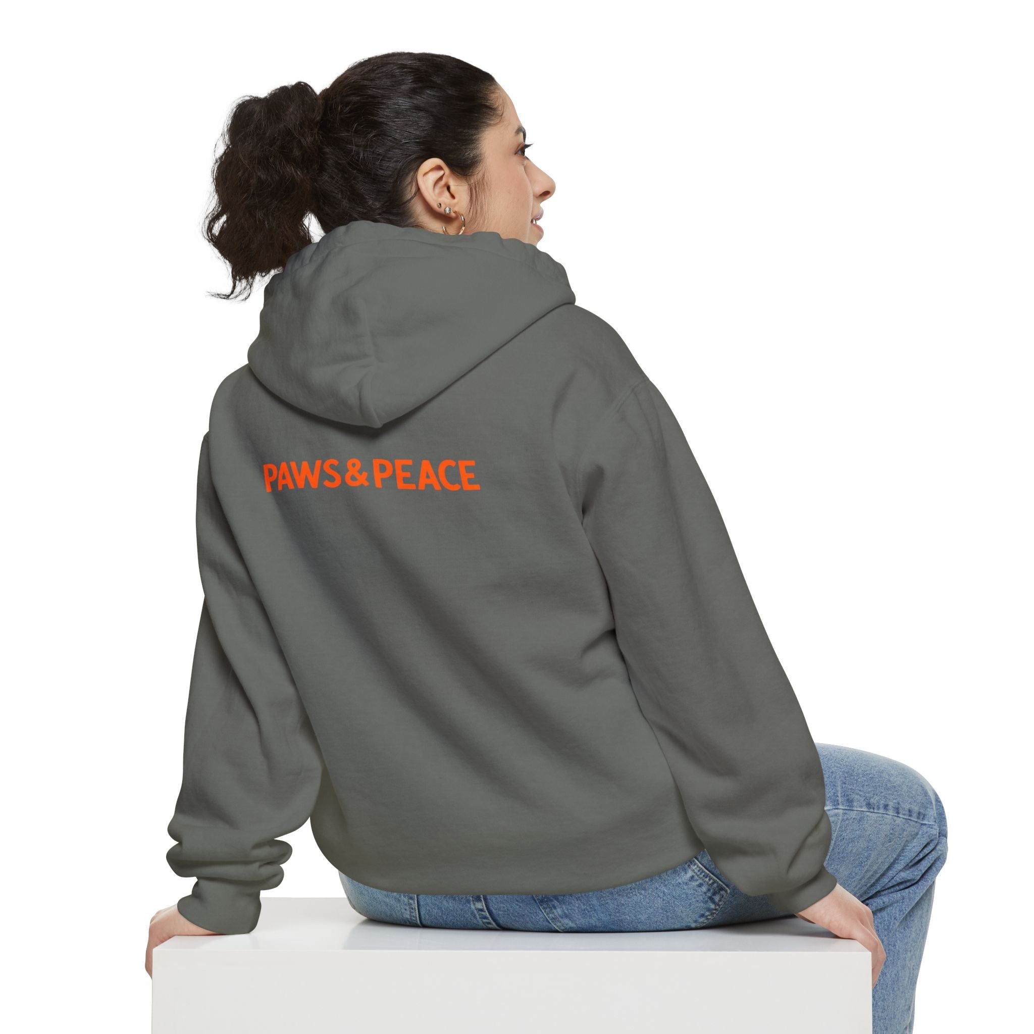 Unisex (Long9) Hoodie by Paws&Peace Printify