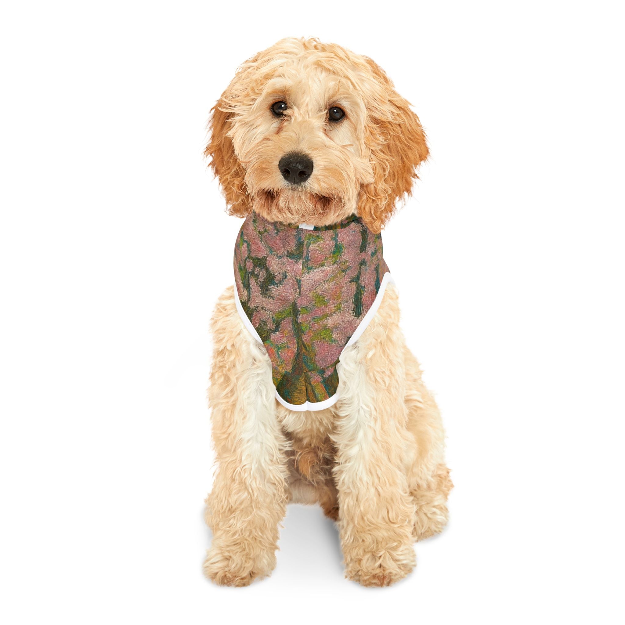 Paws&Peace Charming Floral Pet Hoodie Printify