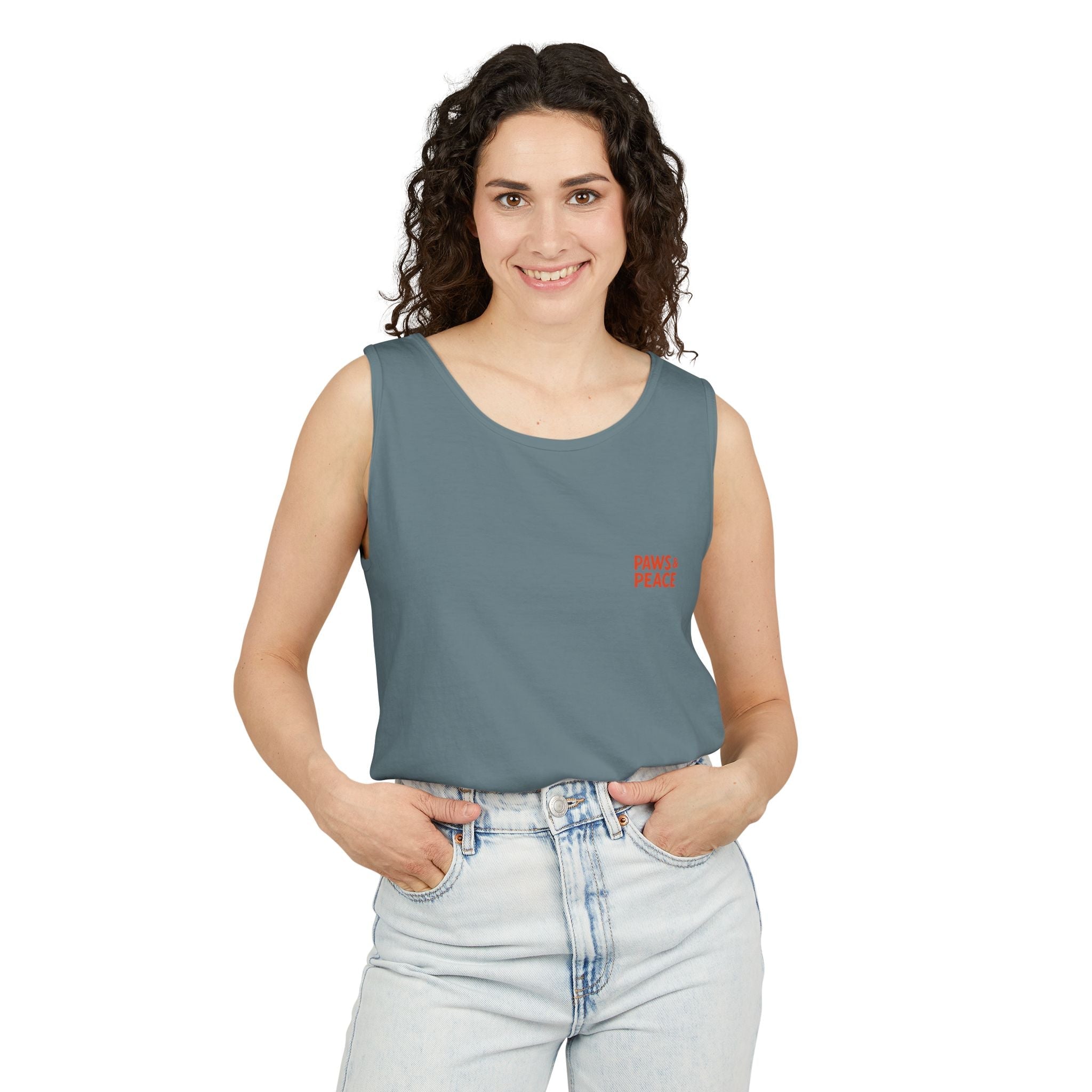 Paws & Peace Tank Top Printify