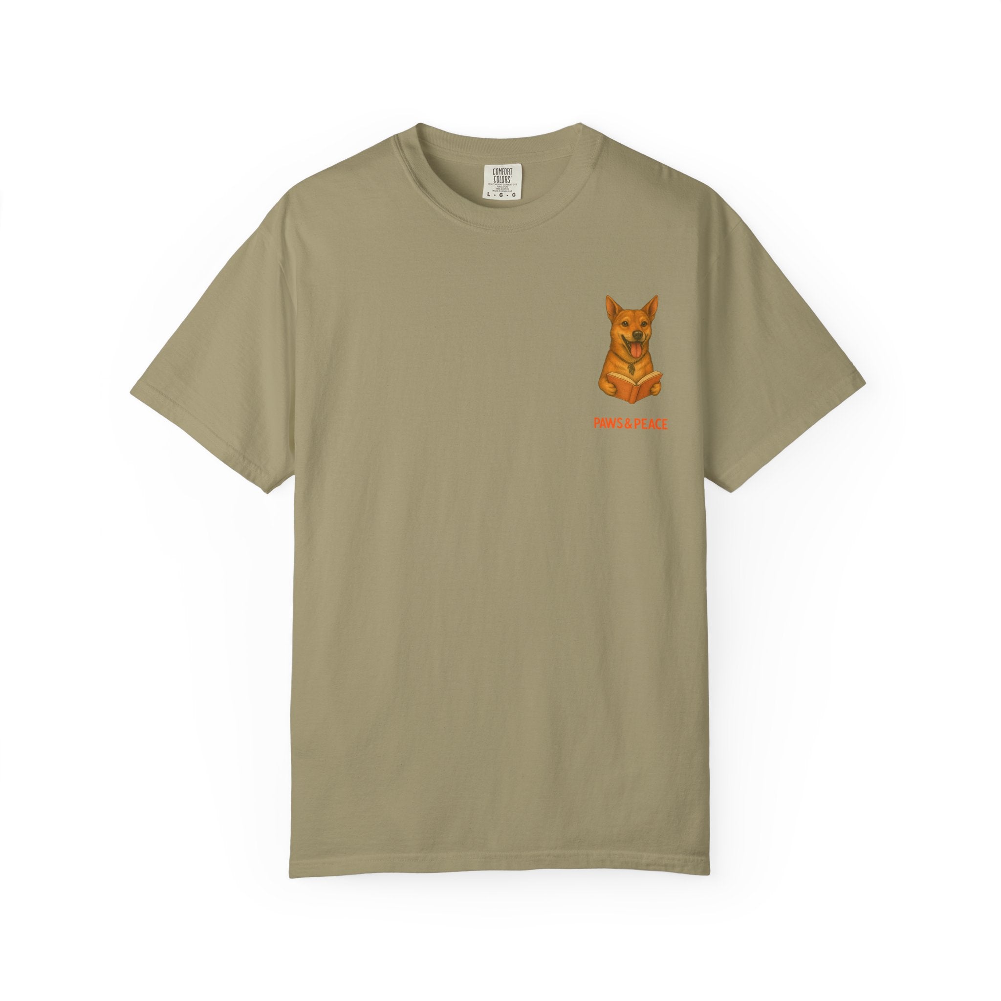 Unisex (Long9) Reading in Almere T-Shirt by Paws&Peace Printify