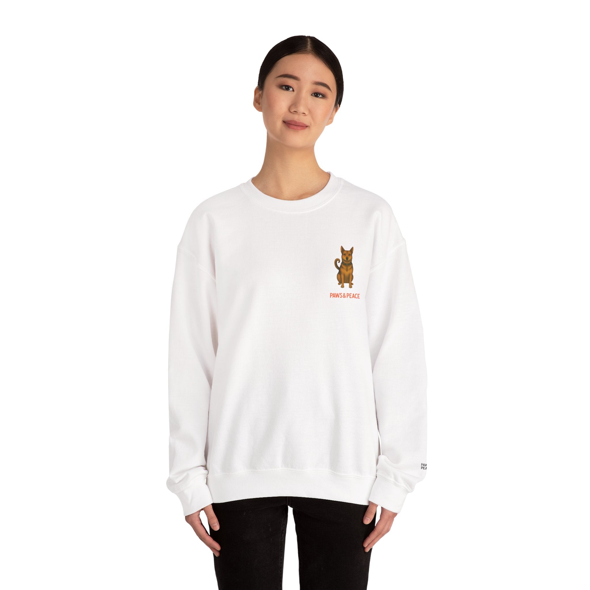 Unisex Long9 Logo Sweatshirt by Paws&Peace Printify