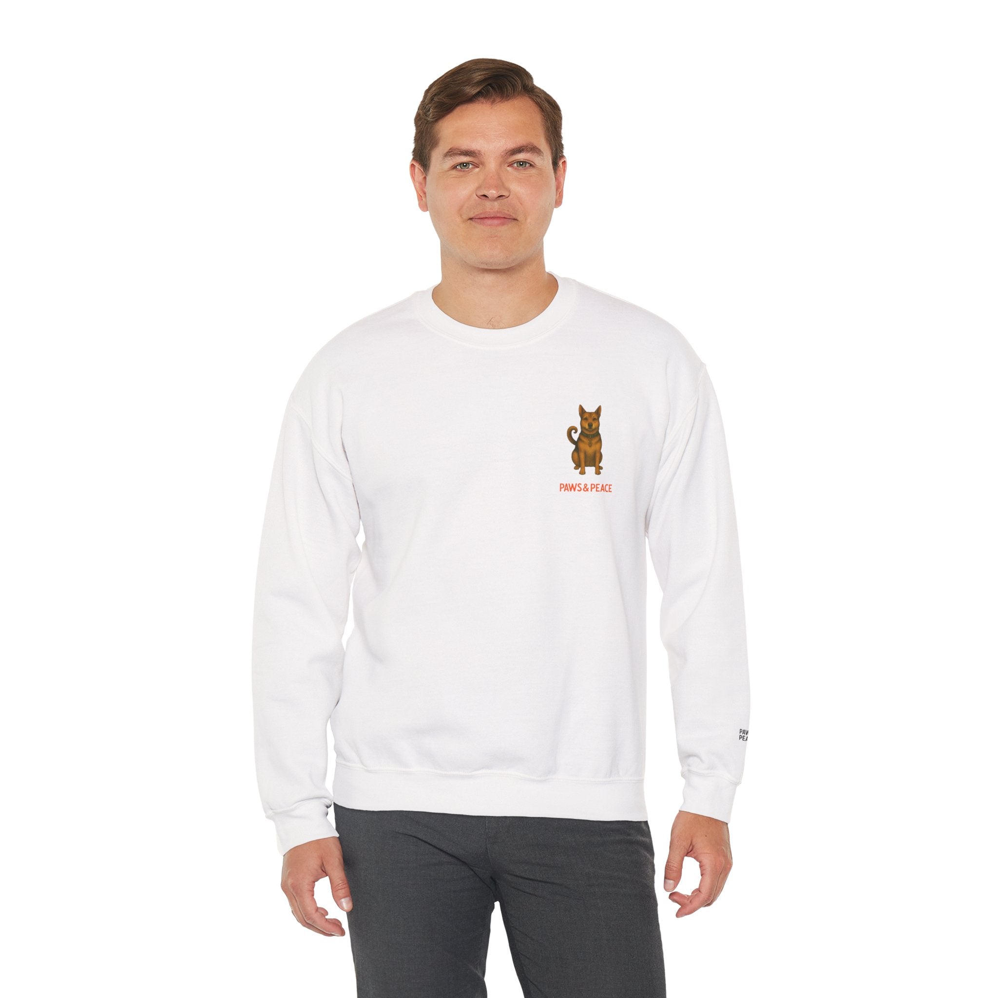 Unisex Long9 Logo Sweatshirt by Paws&Peace Printify