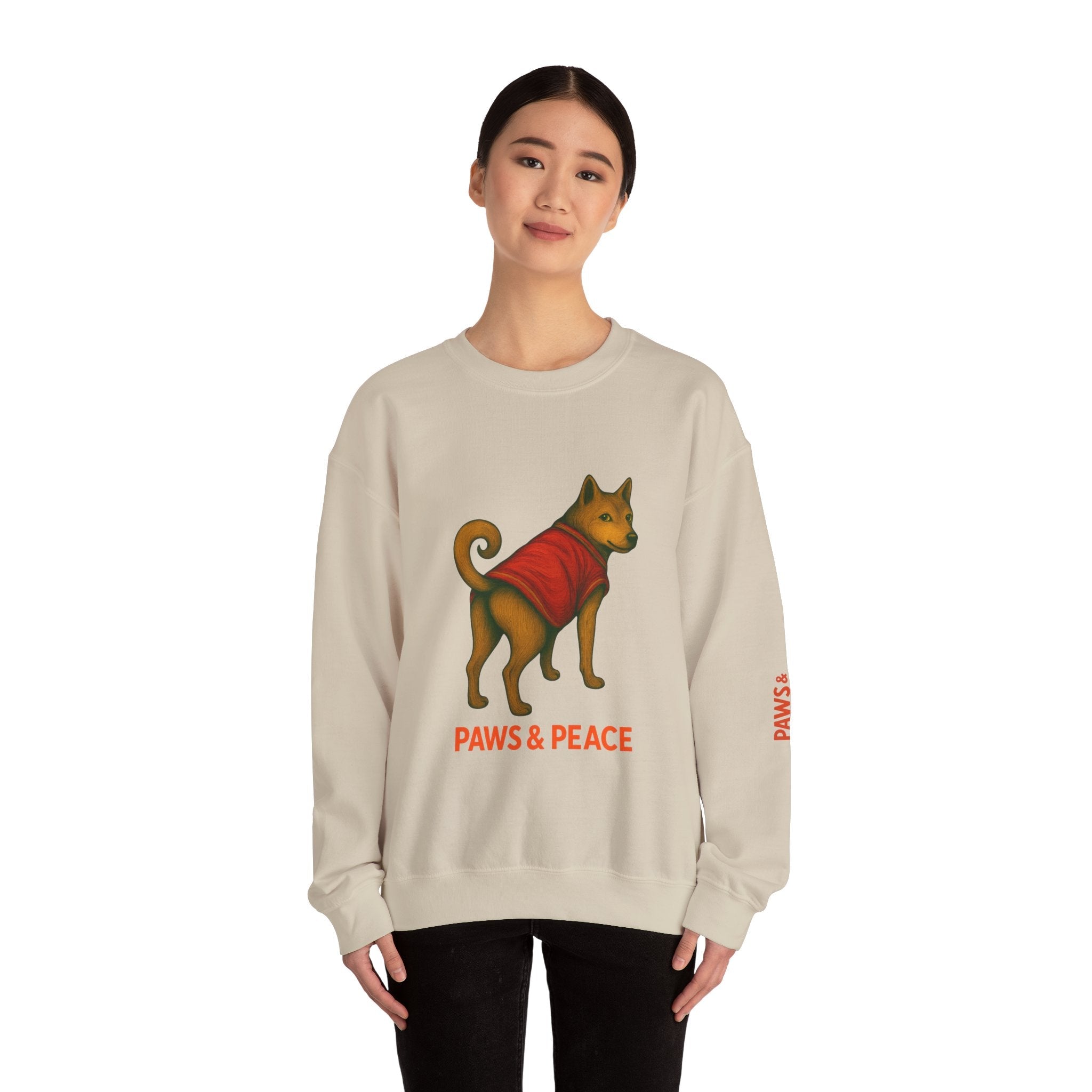 Unisex (Long 9) Sweatshirt by Paws&Peace Printify