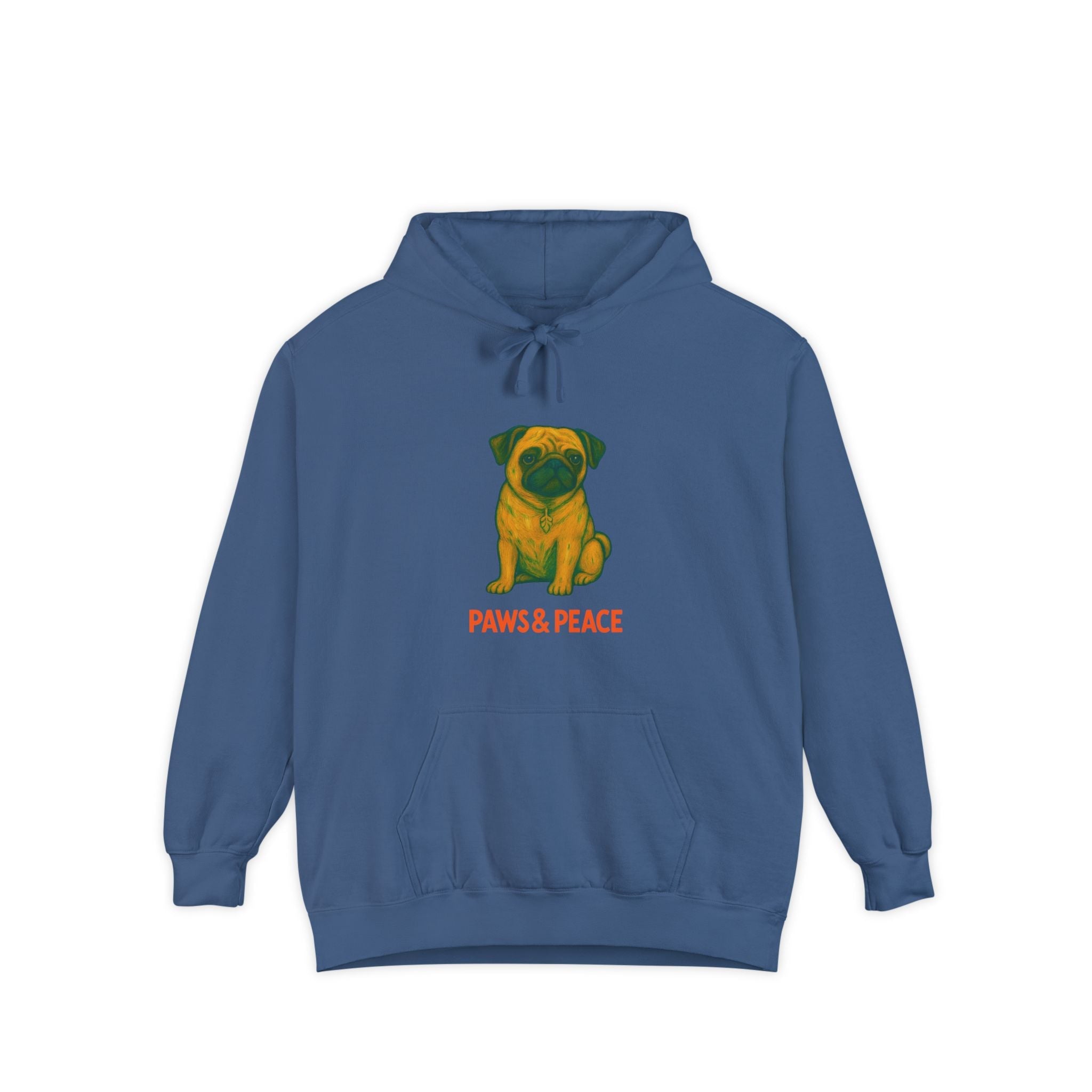 Unisex (Puggo) Hoodie by Paws&Peace Printify