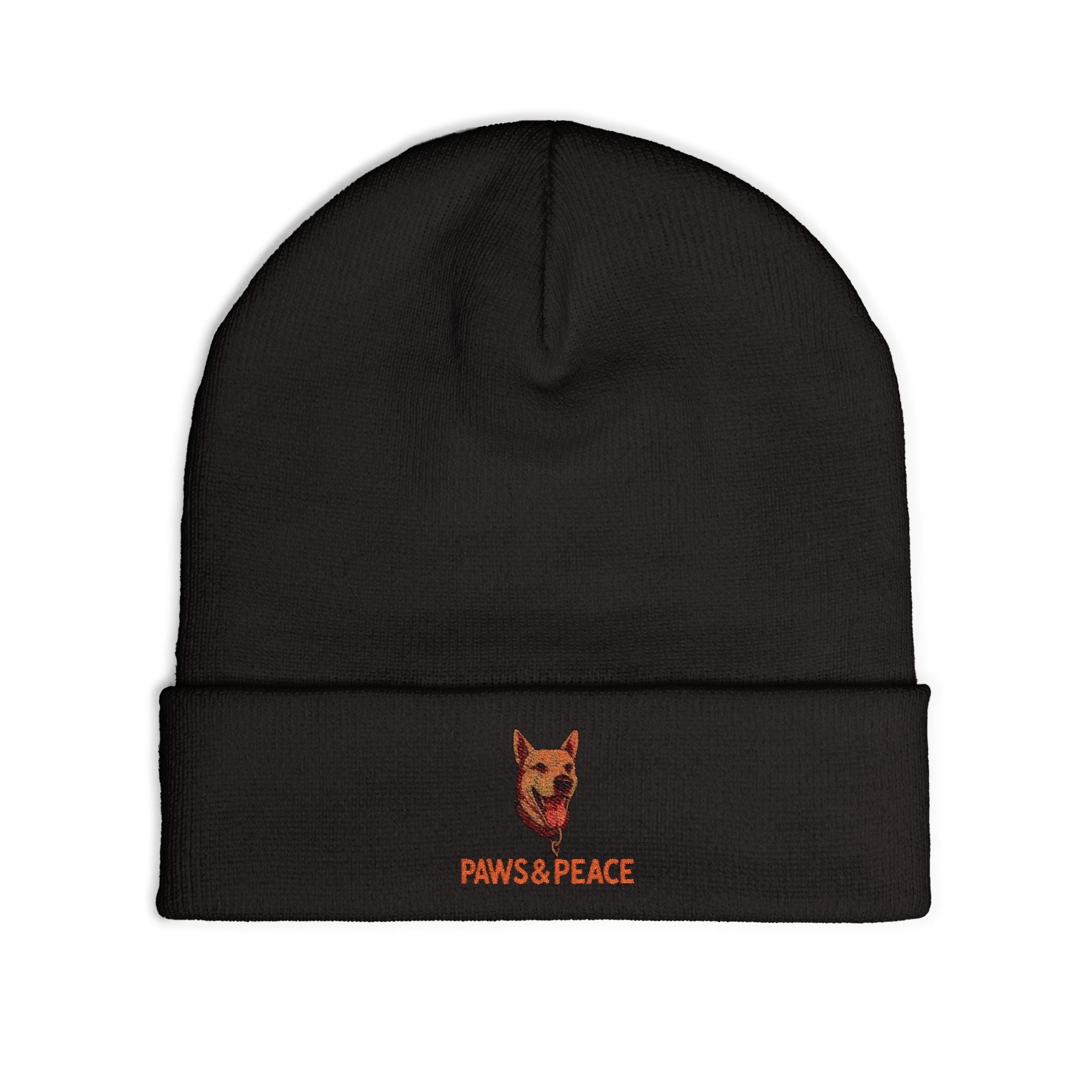 Paws&Peace Knit Beanie Printify