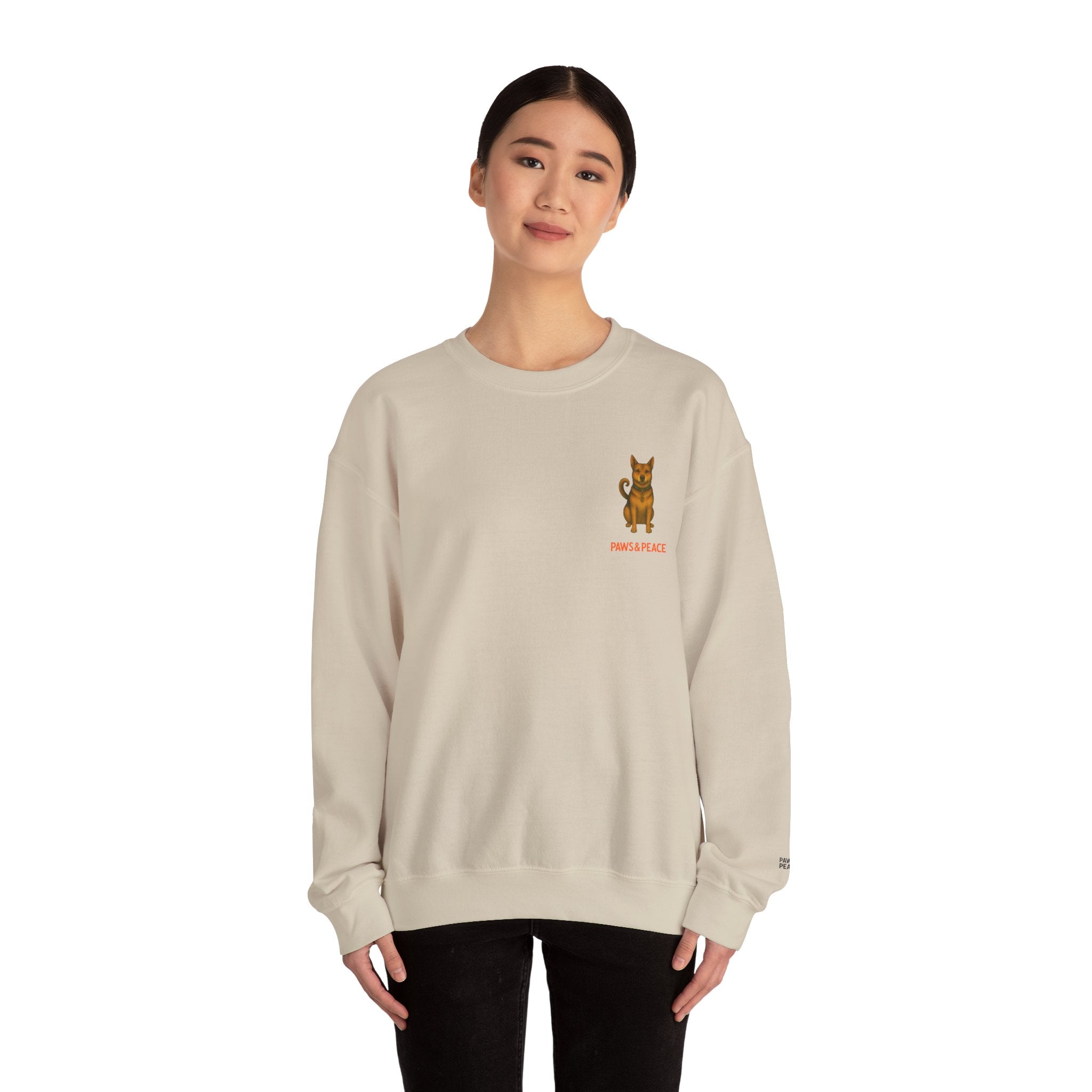 Unisex Long9 Logo Sweatshirt by Paws&Peace Printify