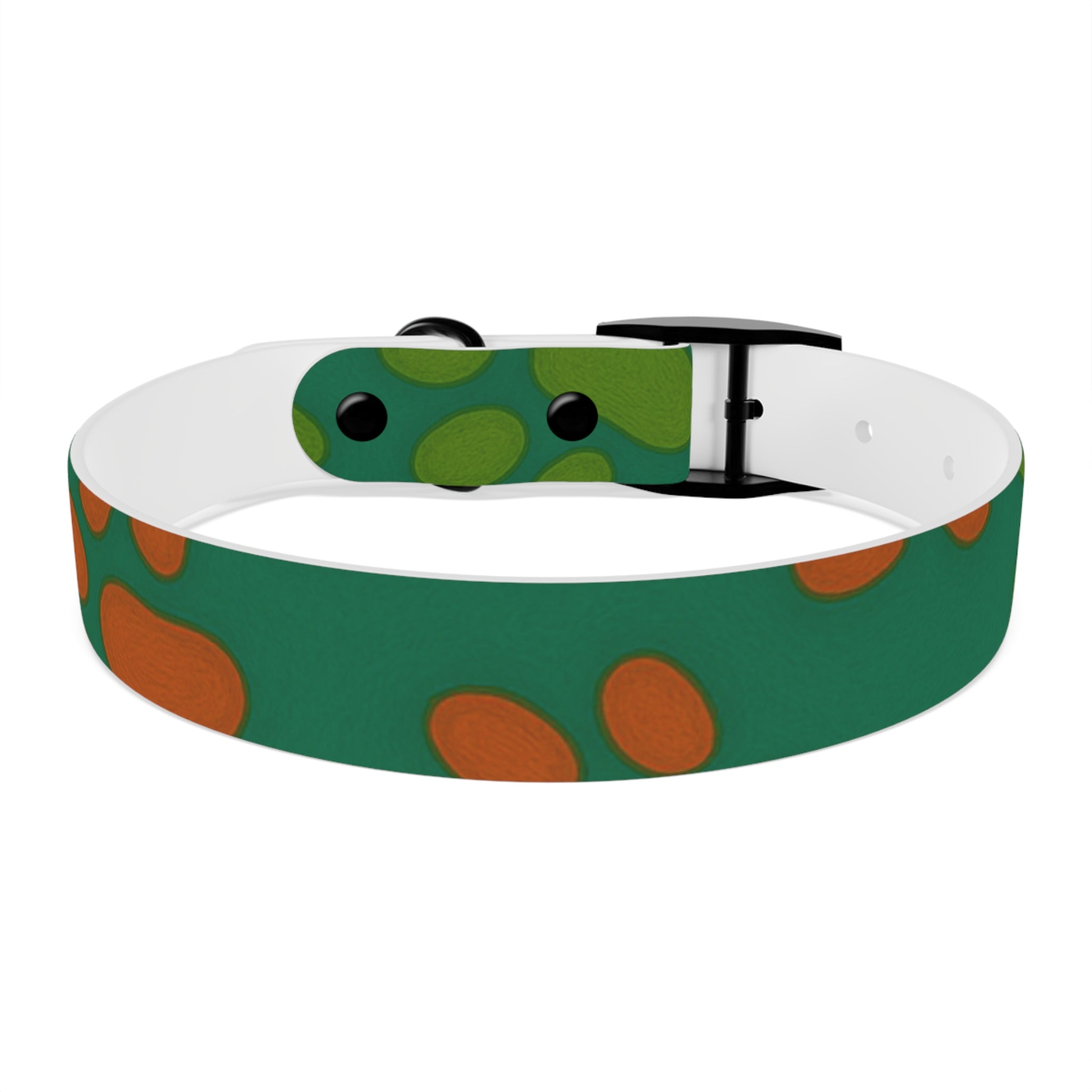 Stylish Dog Collar (green) | Paws & Peace Design Printify
