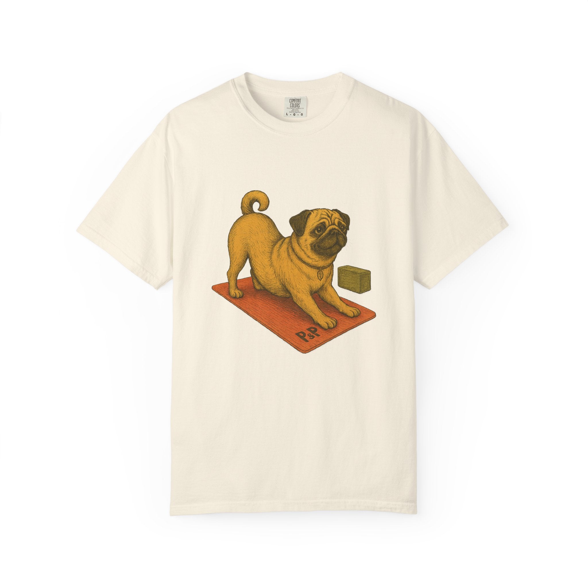 Unisex (Puggo) Yoga T-Shirt by Paws&Peace Printify