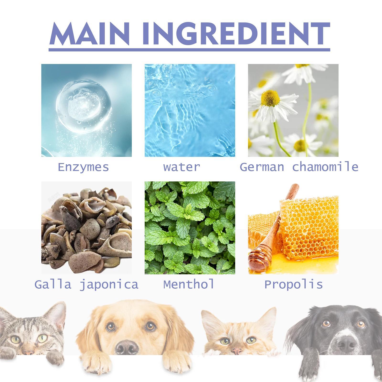 Yegebang Cat And Dog Teeth Cleaning Spray Pet Oral Cleaning Deodorizing Fresh Breath CJ