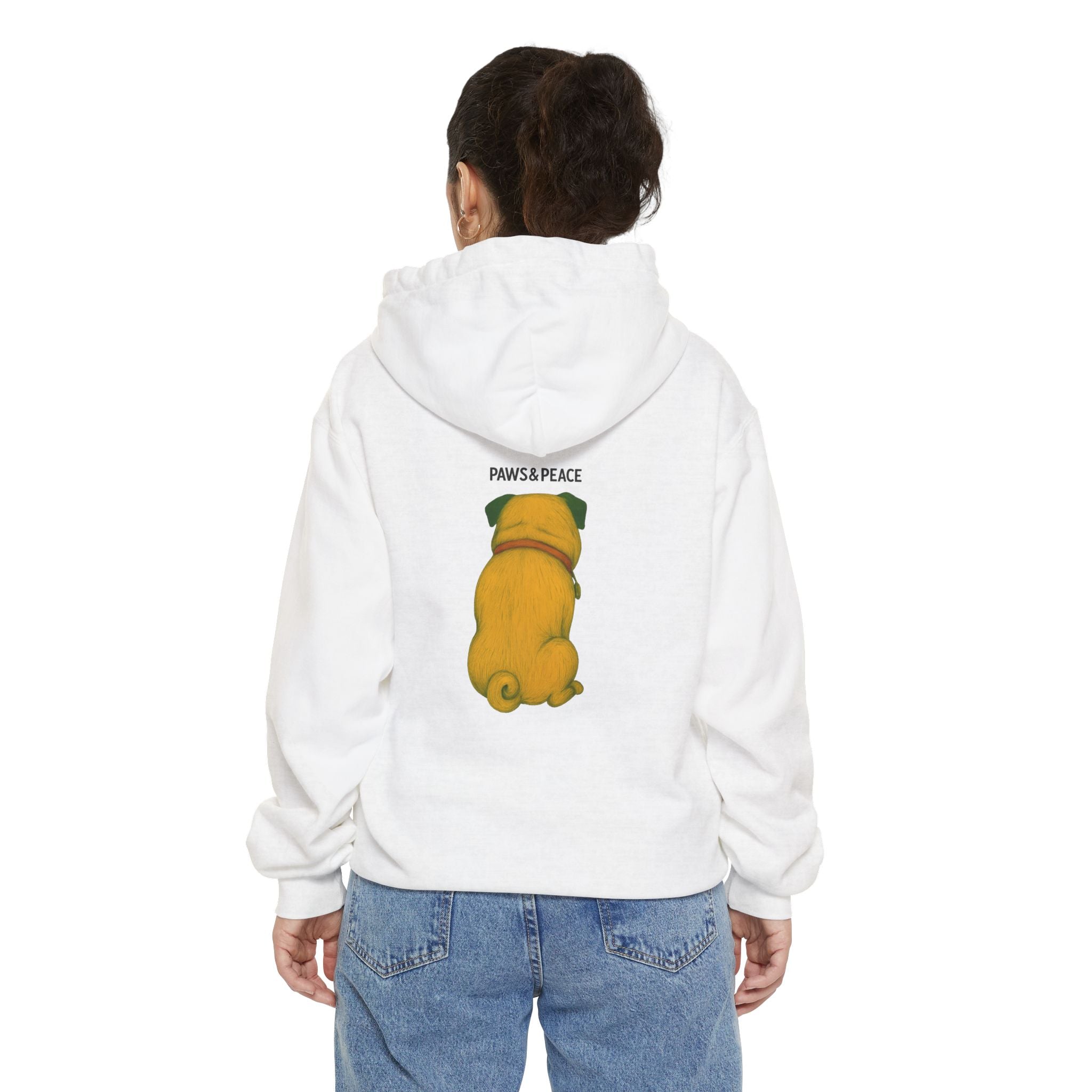 Unisex (Puggo) Hoodie by Paws&Peace Printify