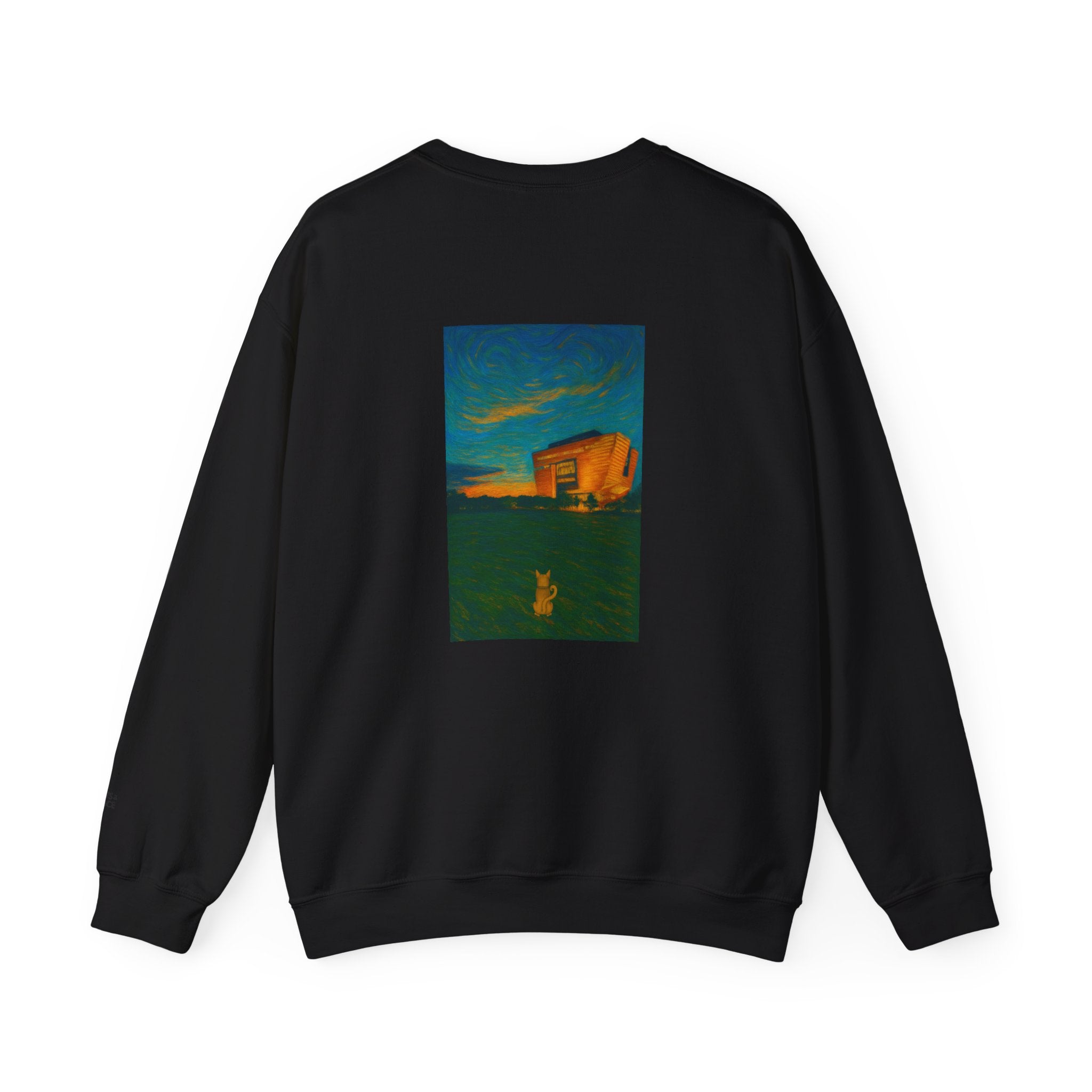 Unisex Long9 Logo Sweatshirt by Paws&Peace Printify