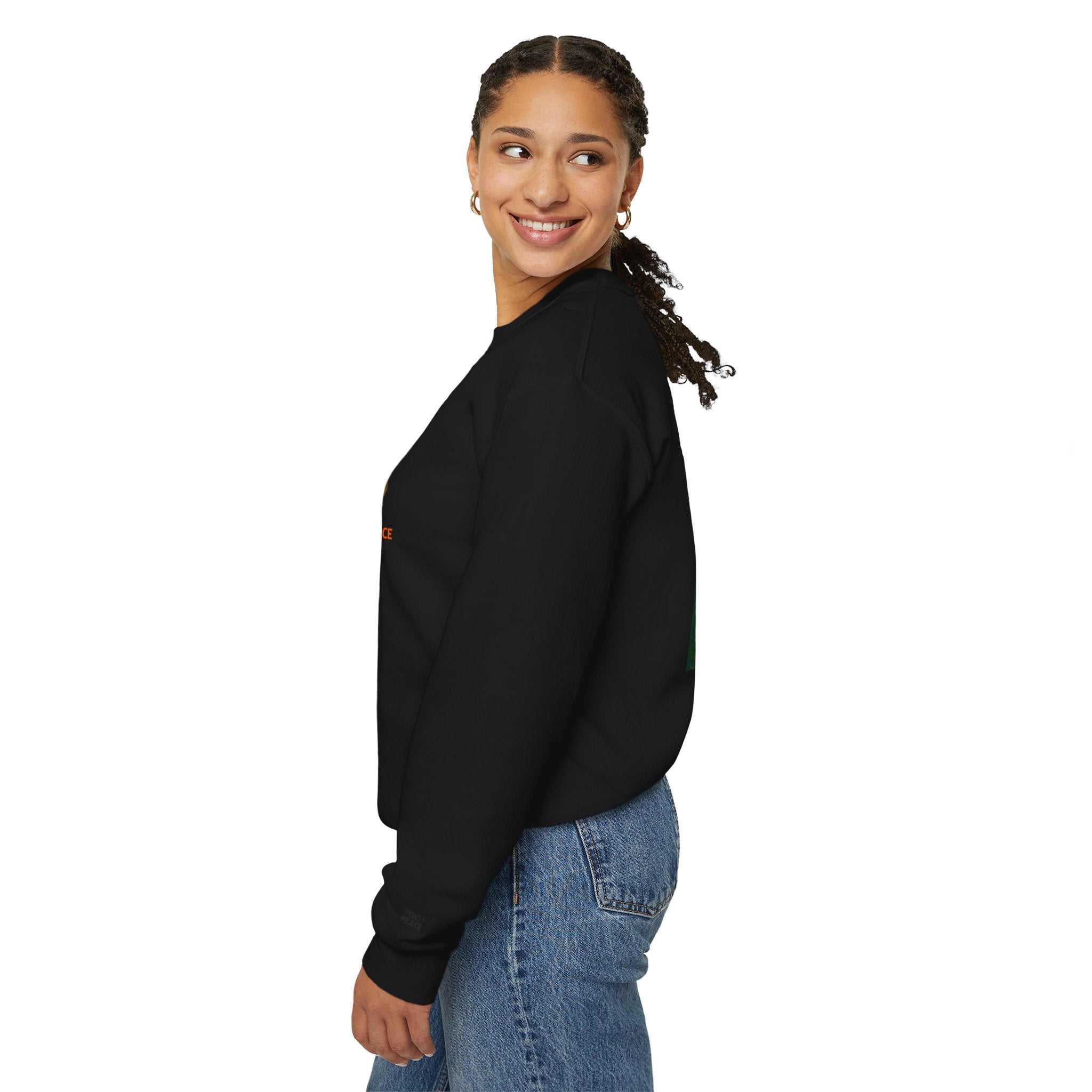 Unisex Long9 Logo Sweatshirt by Paws&Peace Printify