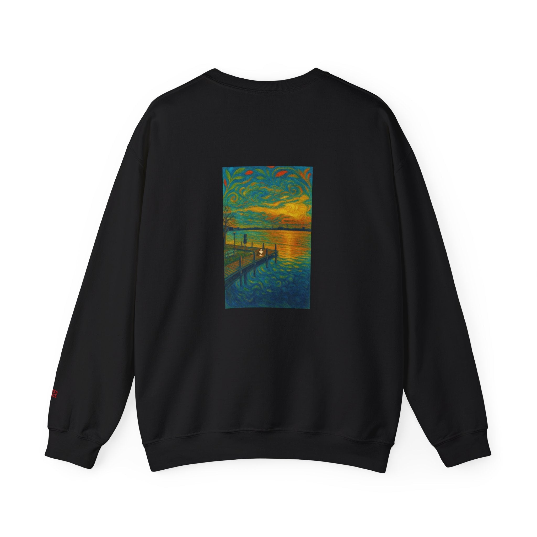 Unisex KaLok Lakeside Sweatshirt y Paws&Peace Printify