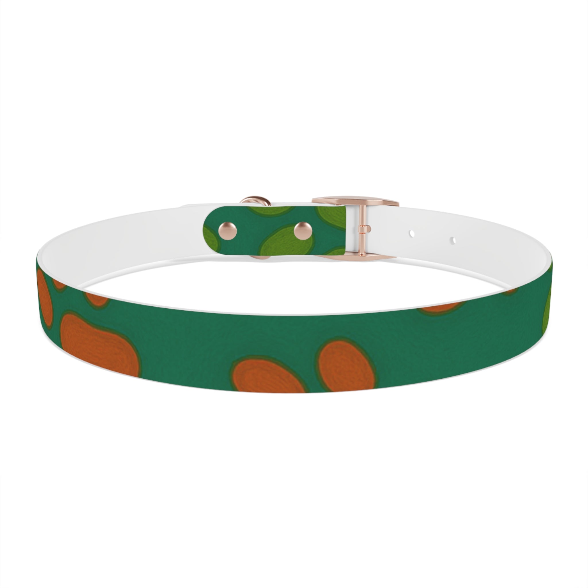 Stylish Dog Collar (green) | Paws & Peace Design Printify