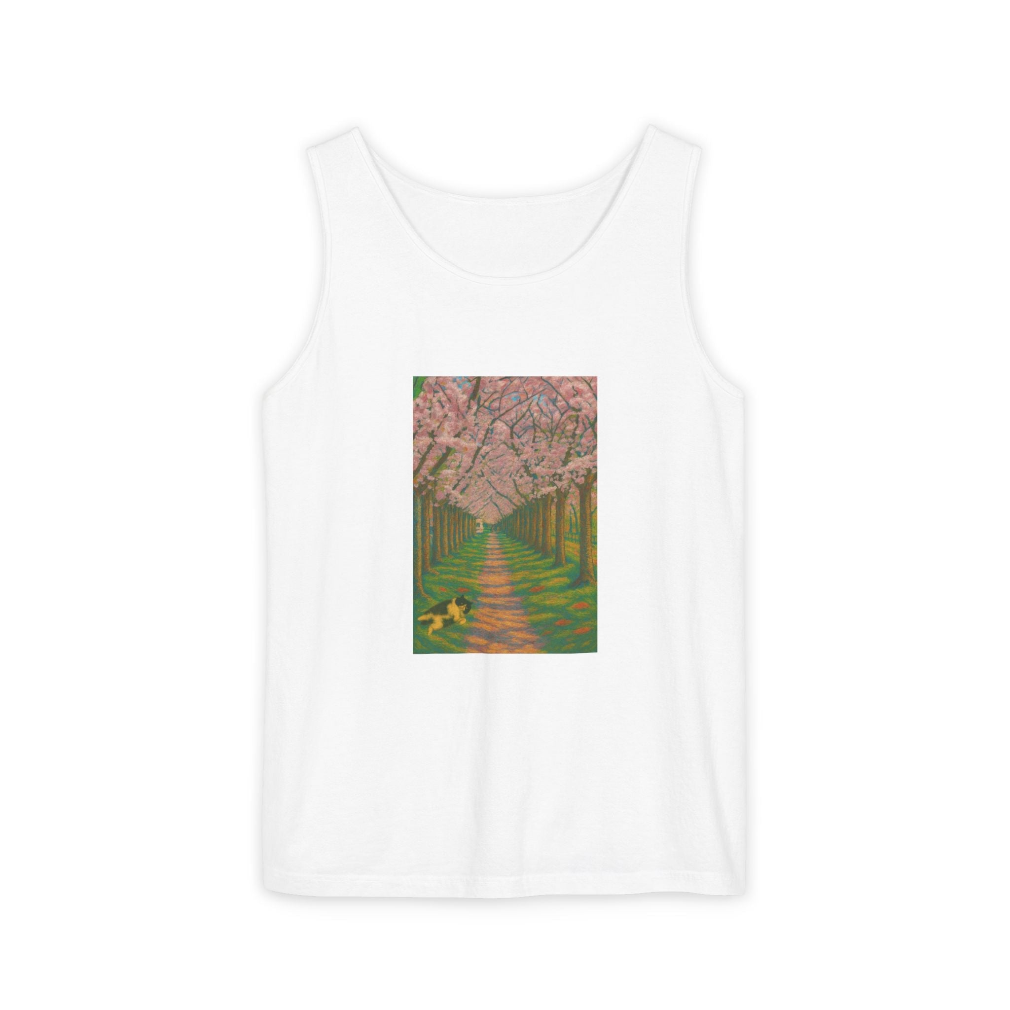 Unisex KaLok Sakura Tank Top by paws&Peace Printify
