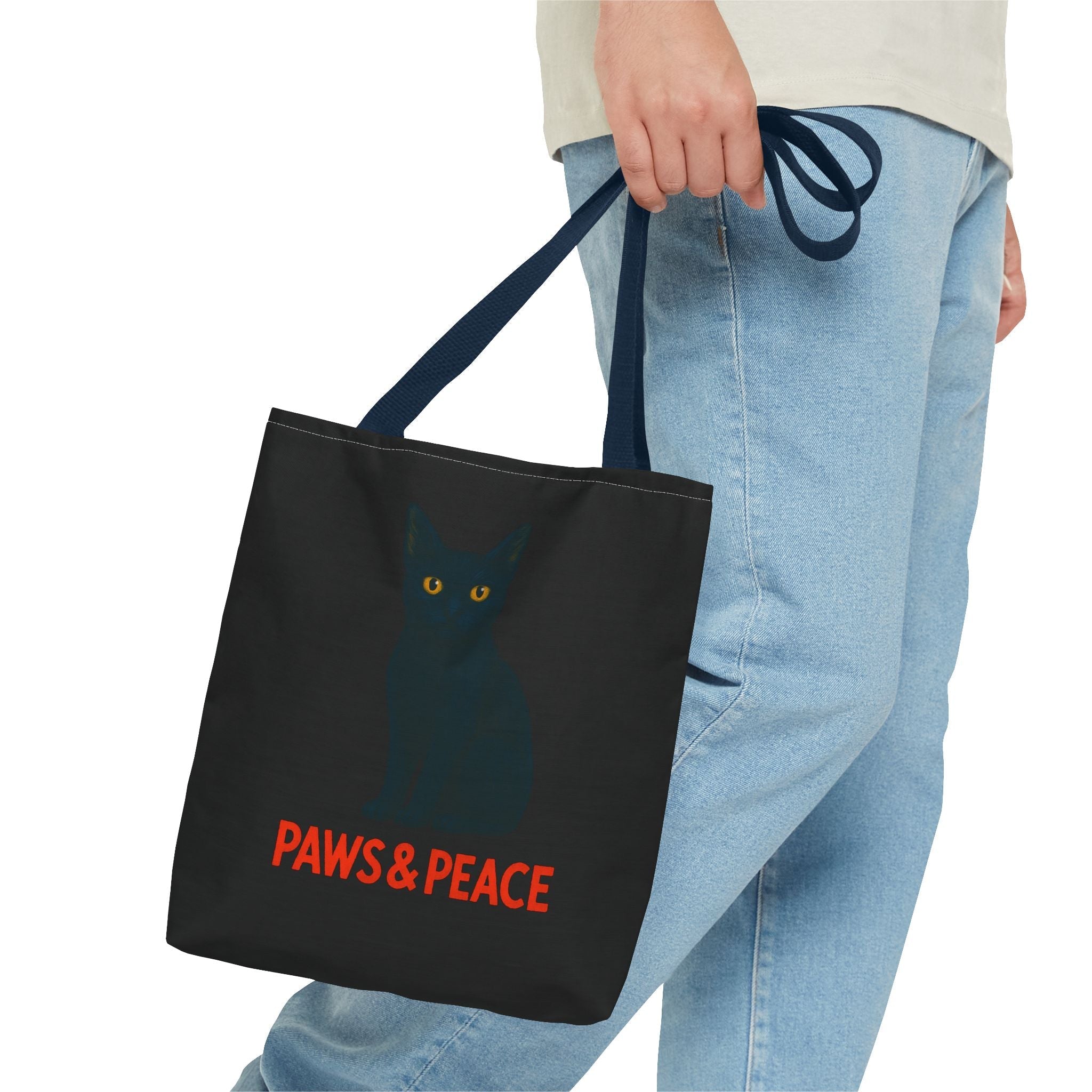 Paws & Peace (Herman) Tote Bag Printify