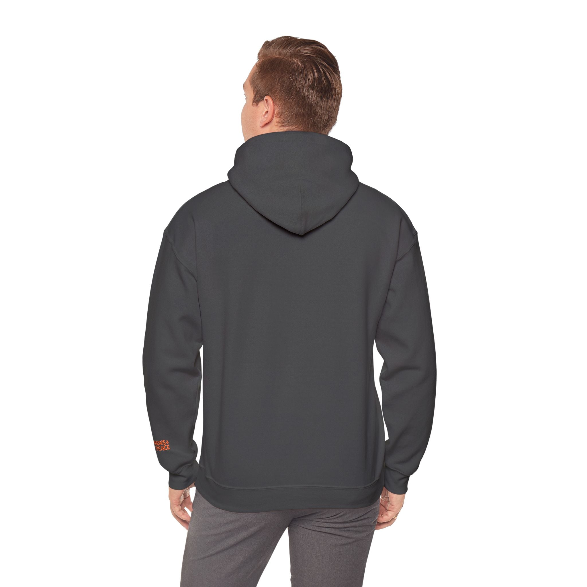 Unisex Paws & Peace Logo Hoodie by Paws&Peace Printify