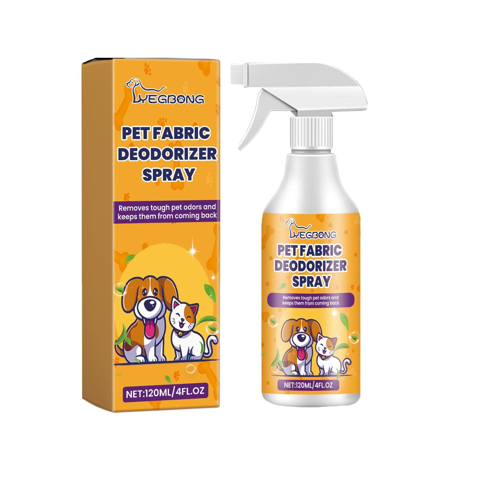 Yebang Pet Fabric Deodorizer Spray Air Clean Pet Odor Indoor Long-lasting Air Freshener Deodorizer CJDropshipping