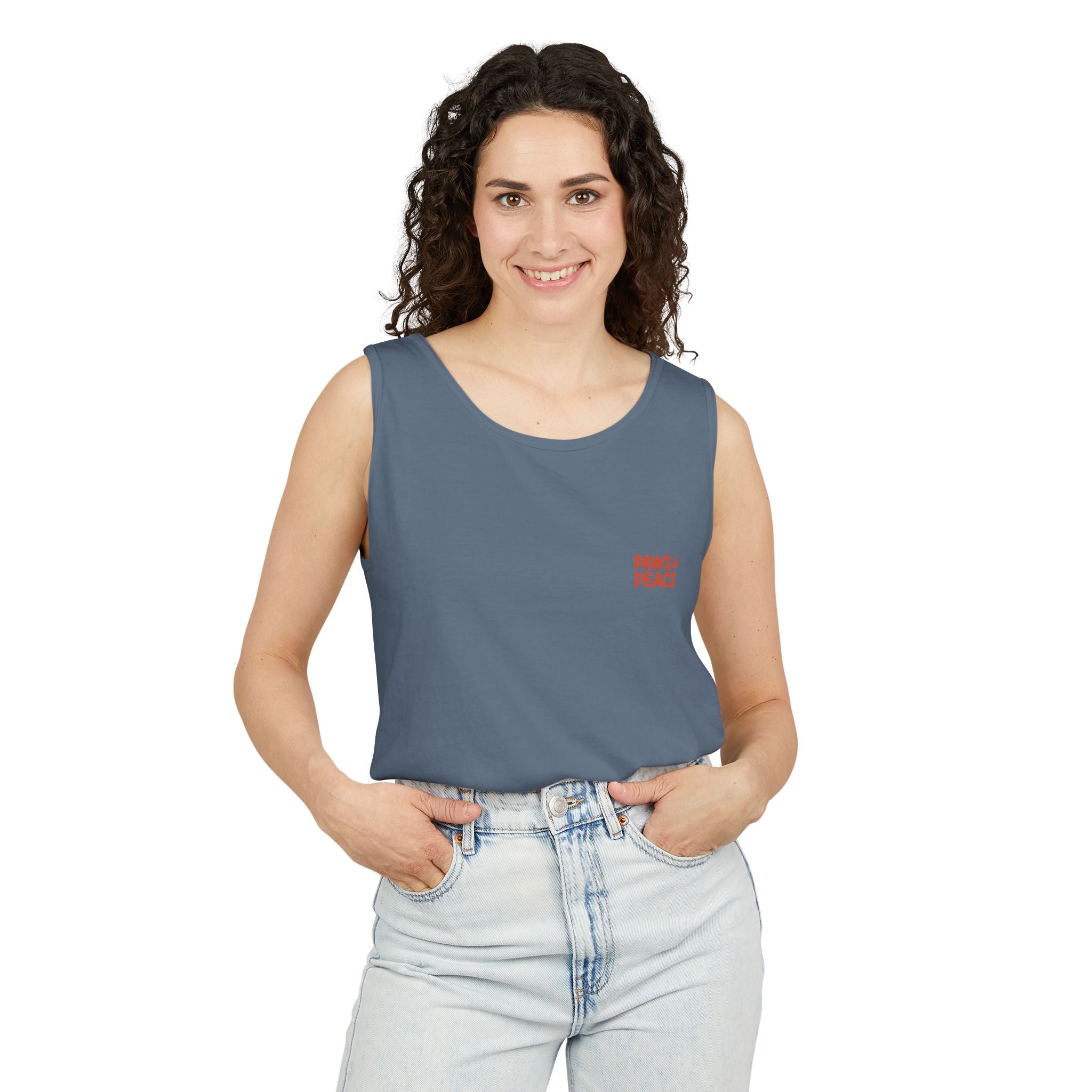 Paws & Peace Tank Top Printify