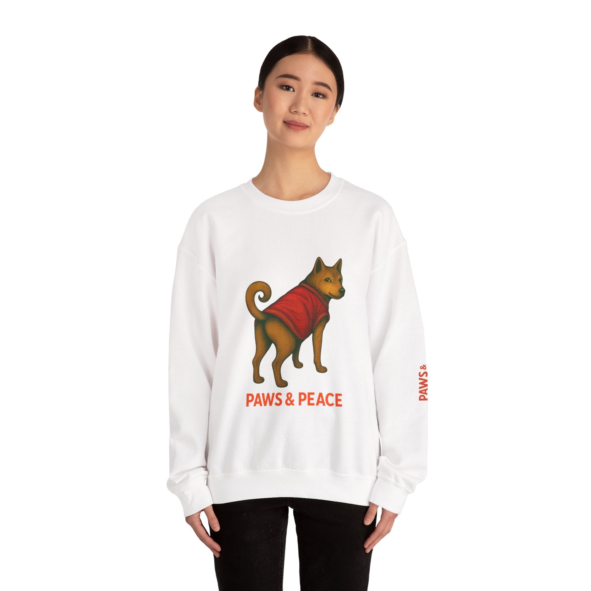 Unisex (Long 9) Sweatshirt by Paws&Peace Printify