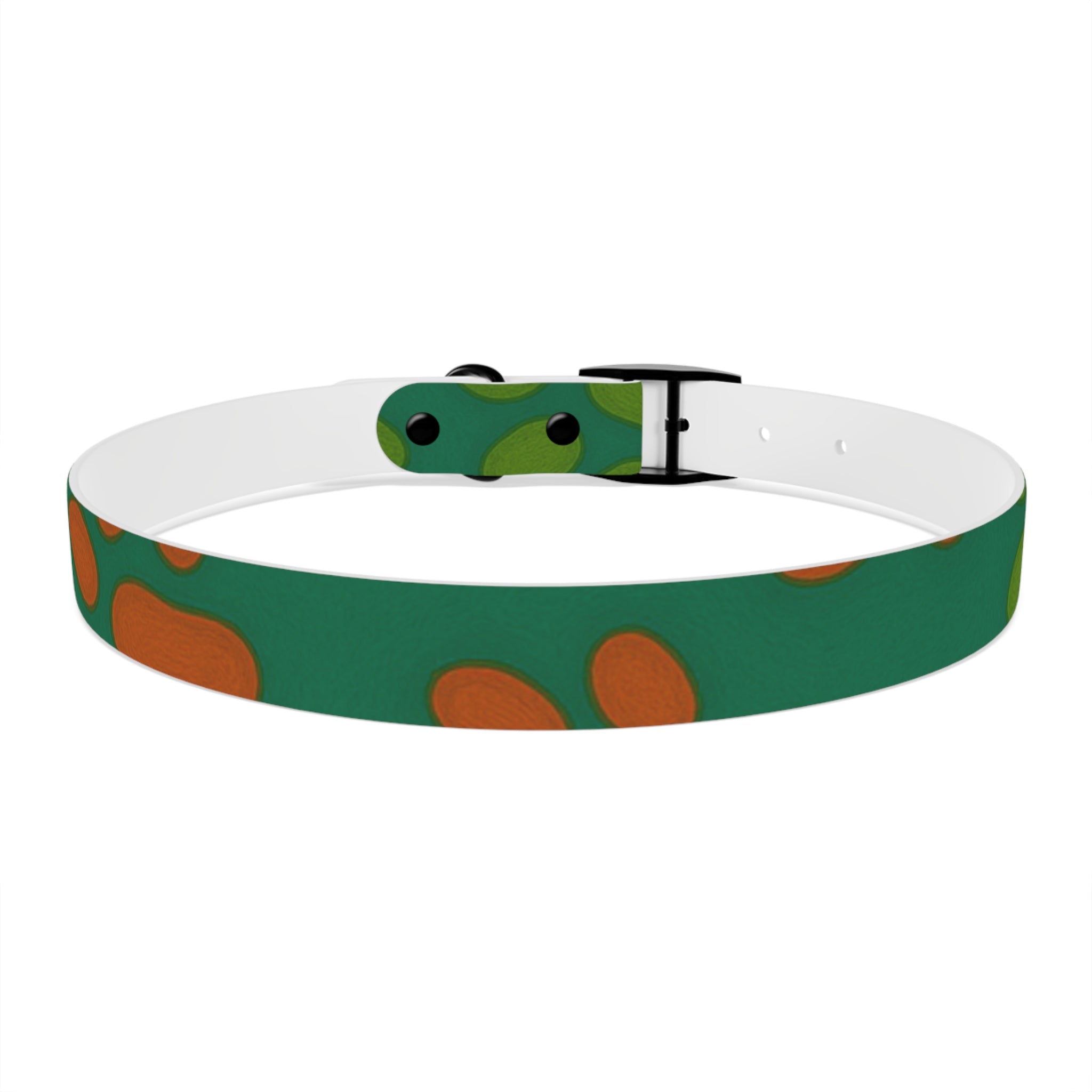 Stylish Dog Collar (green) | Paws & Peace Design Printify