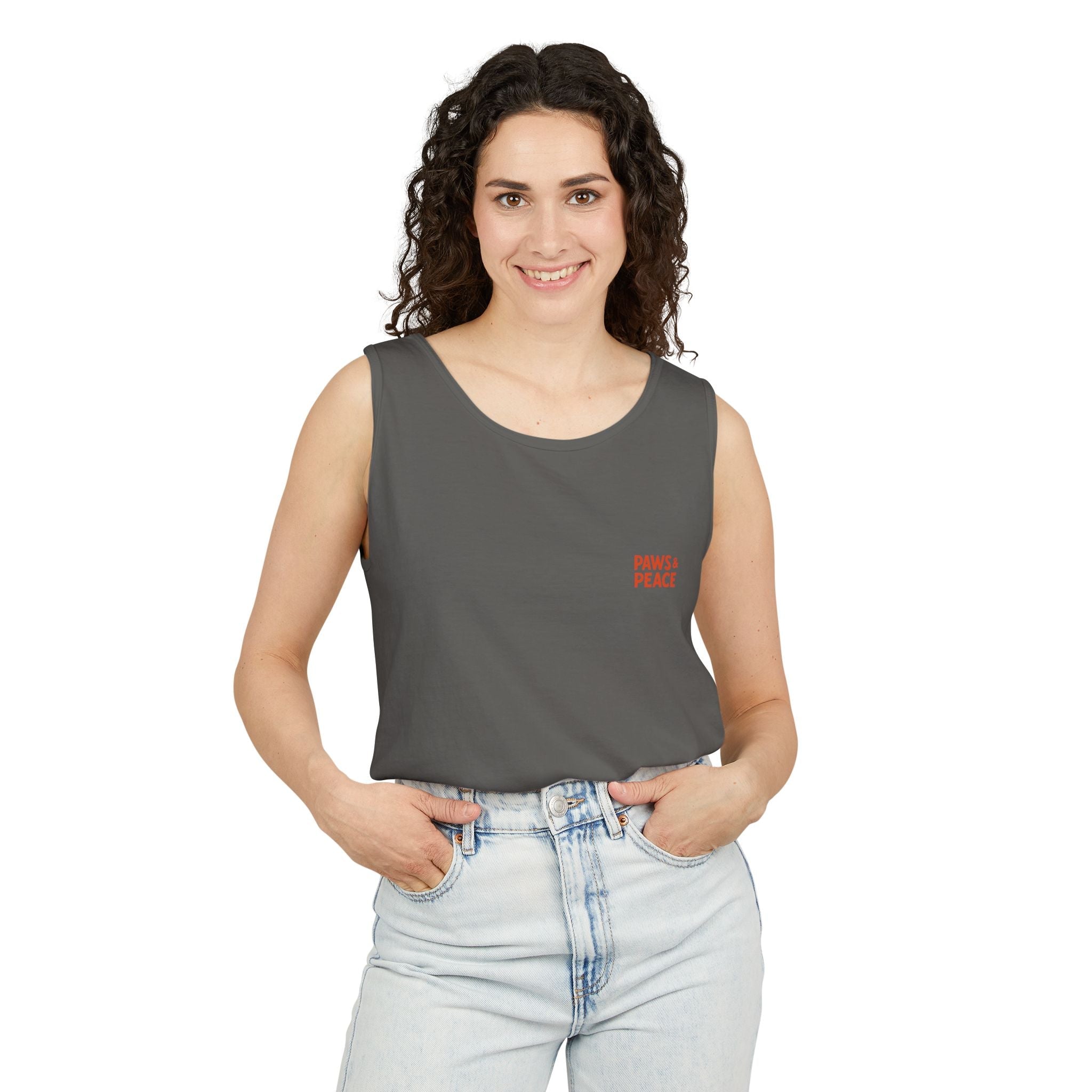 Paws & Peace Tank Top Printify