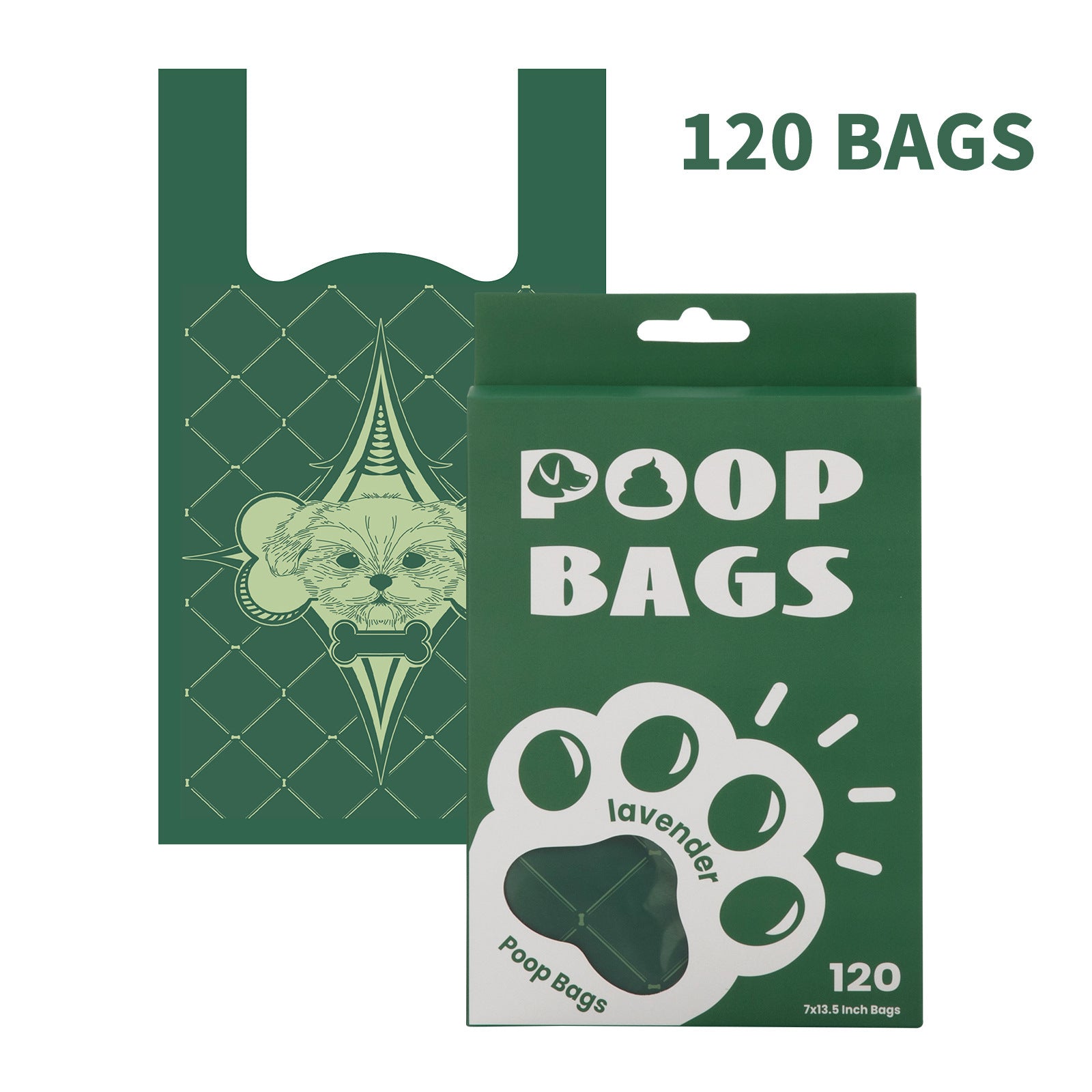 Handle Dog Waste Bag EPI Vest Poop Picking Bags Degradable Cat Litter Bag CJDropshipping