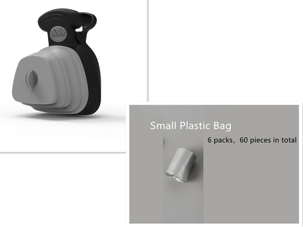 Pet Dog Poop Bag Dispenser Travel Foldable Poop Spoon CJDropshipping