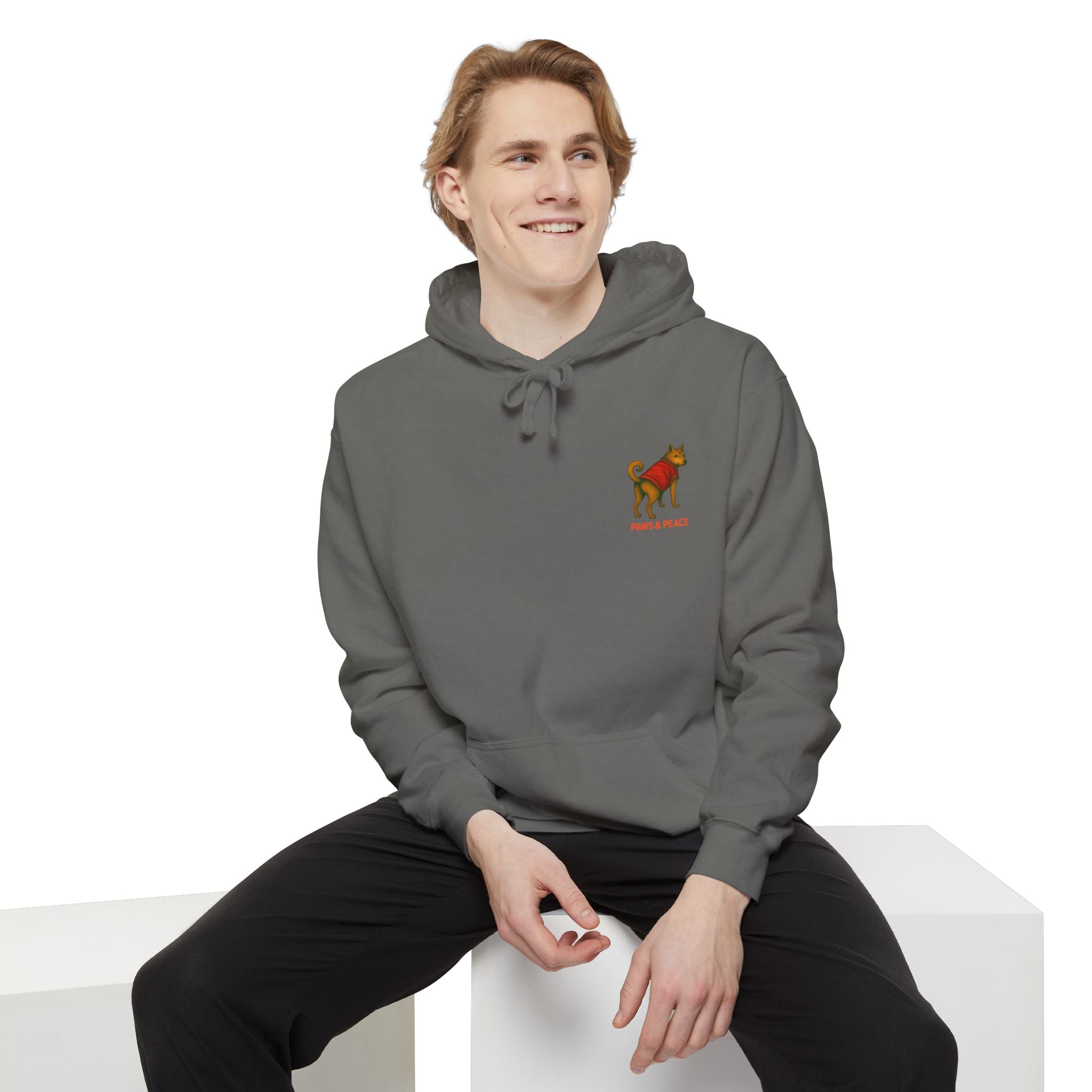 Unisex (Long9) Hoodie by Paws&Peace Printify