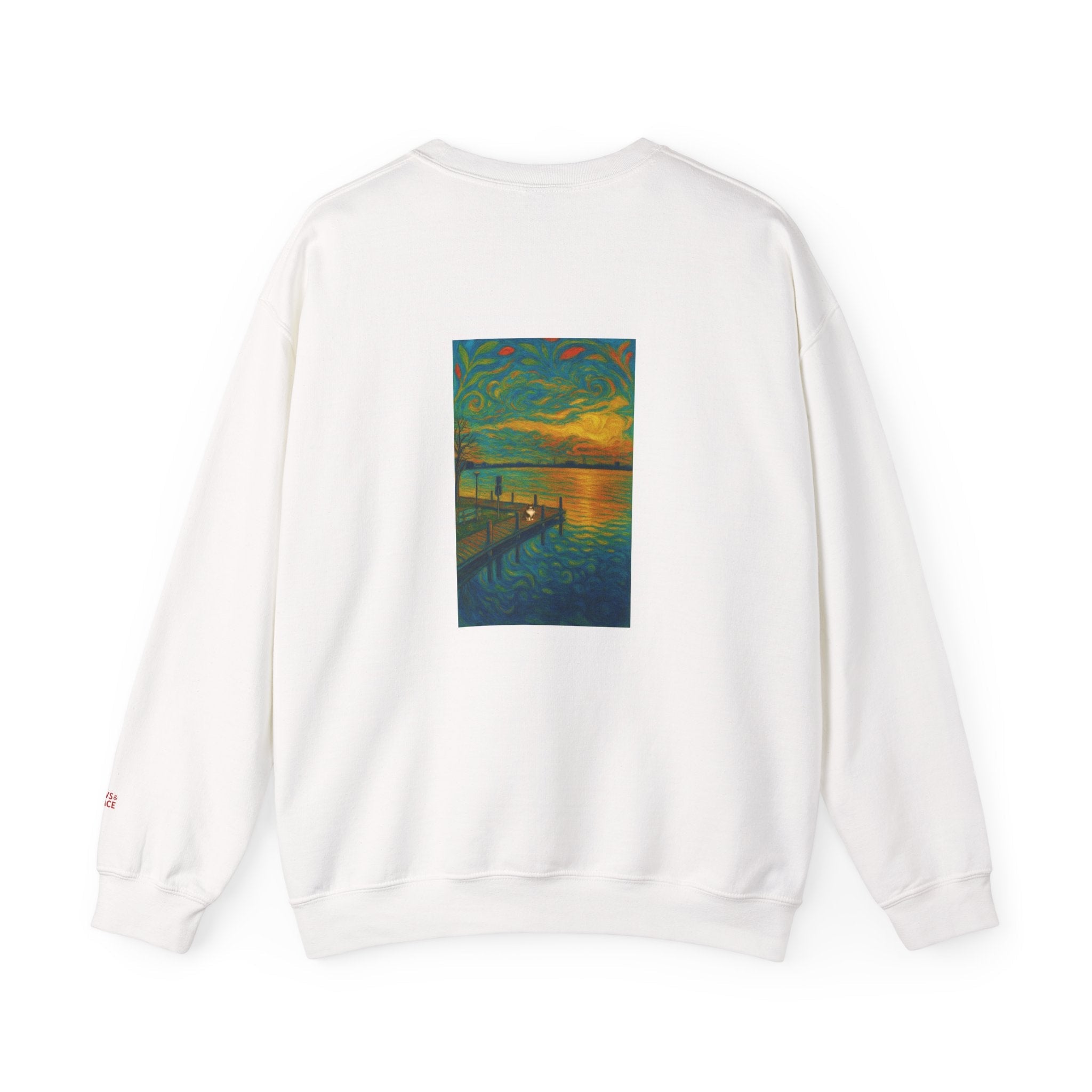 Unisex KaLok Lakeside Sweatshirt y Paws&Peace Printify