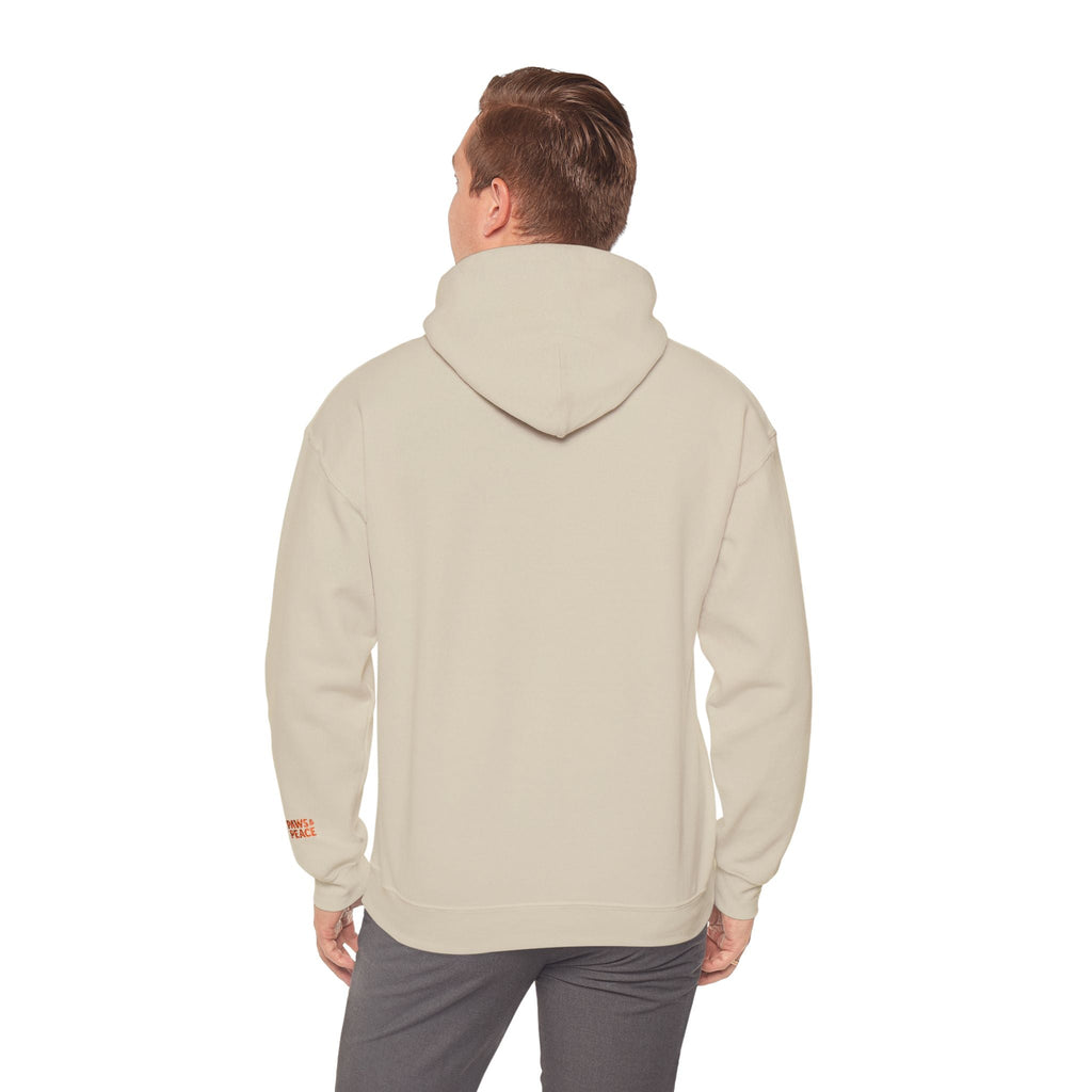 Unisex Paws & Peace Logo Hoodie by Paws&Peace Printify