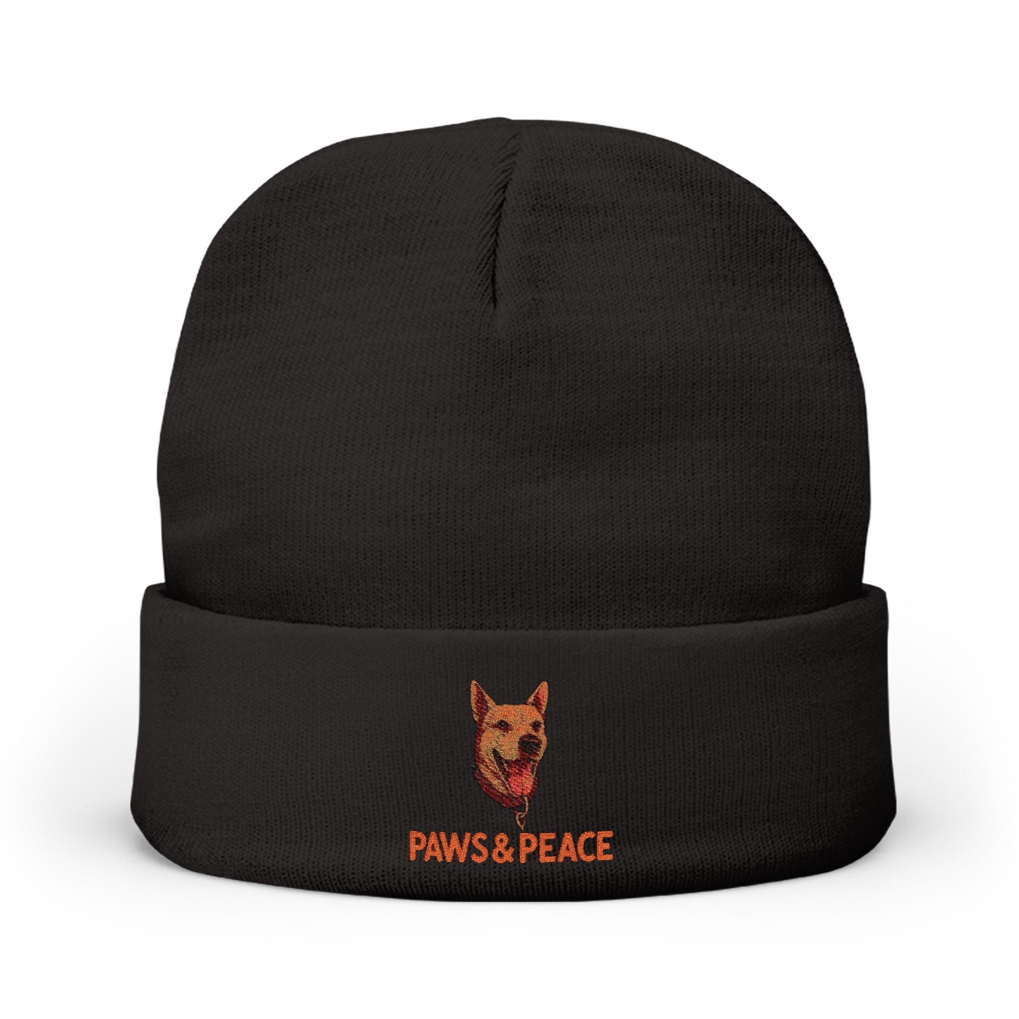 Paws&Peace Knit Beanie Printify