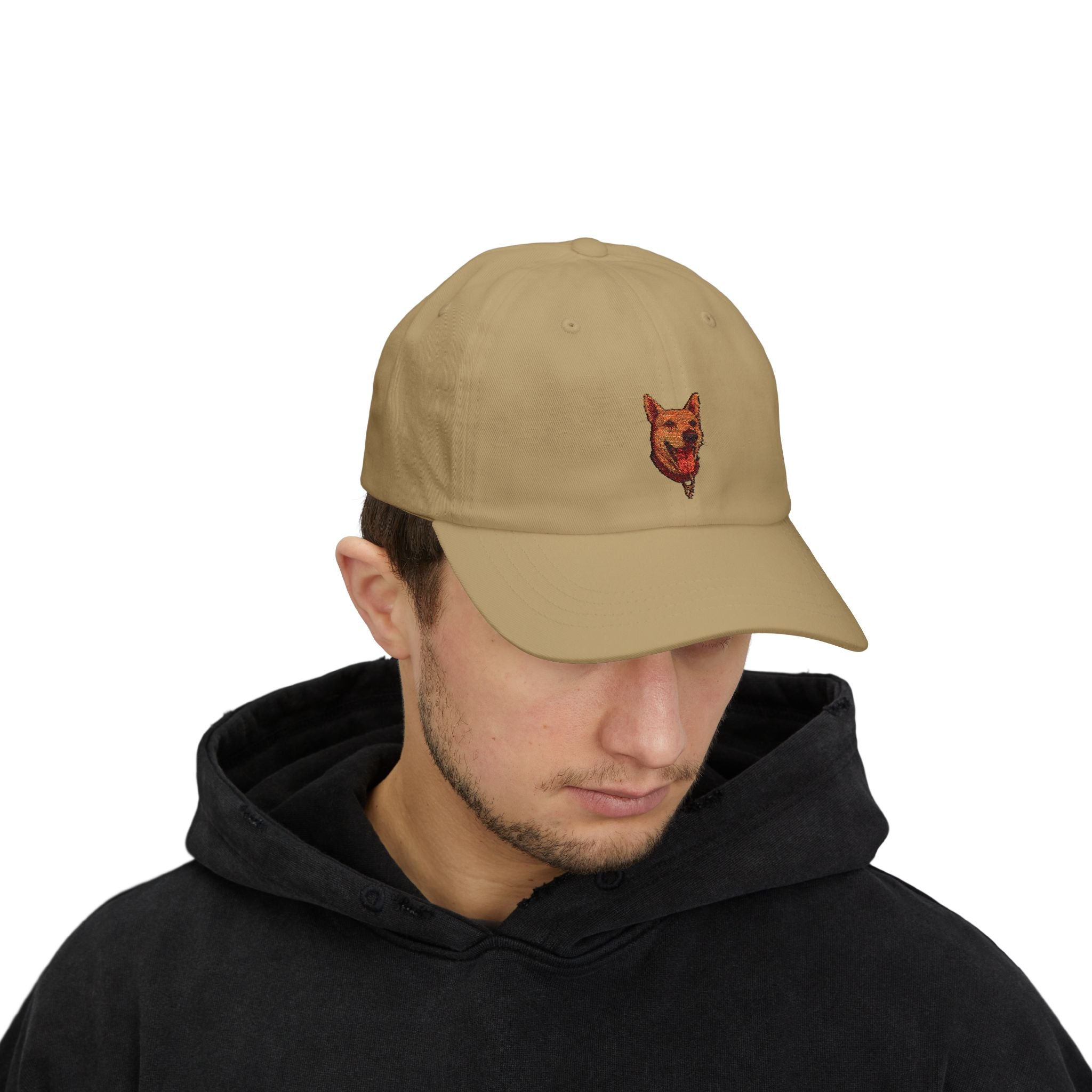 Classic Dad Cap with Dog(Long 9) Printify