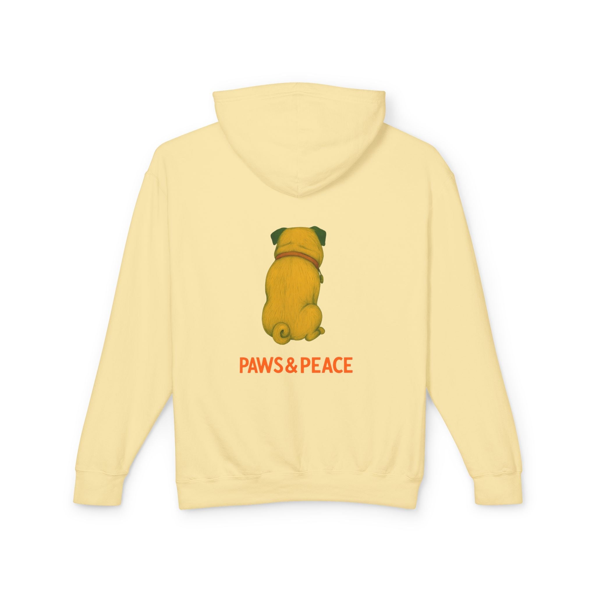 Unisex (Puggo) Lightweight Hoodie by Paws&Peace Printify