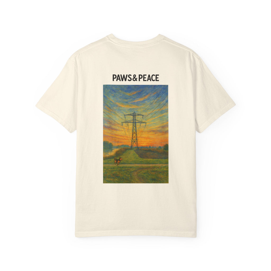 Unisex (Long9) Reading in Almere T-Shirt by Paws&Peace Printify