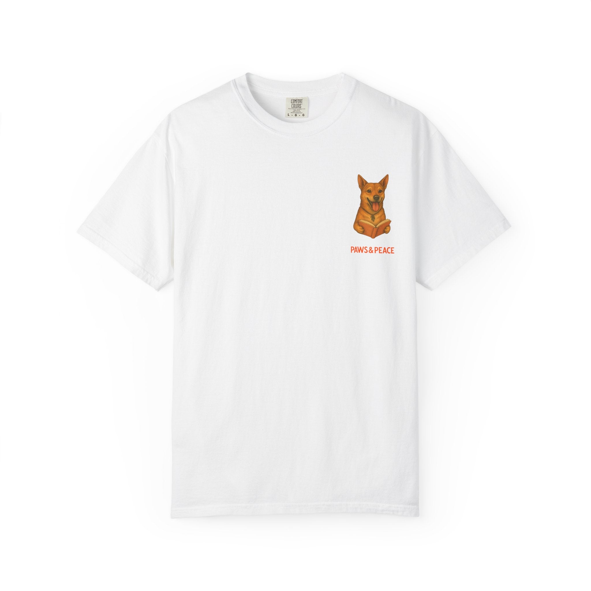 Unisex (Long9) Reading in Almere T-Shirt by Paws&Peace Printify