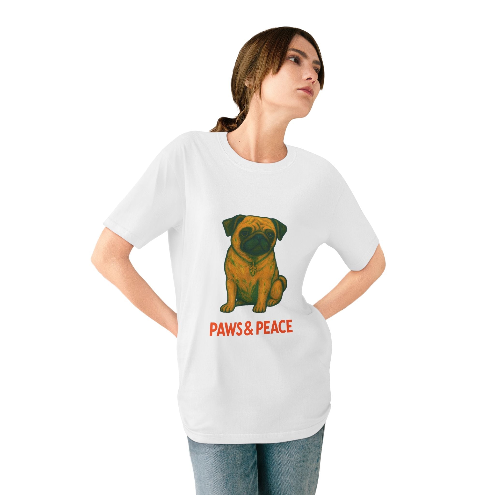 Unisex Puggo T-shirt by Paws&Peace Printify