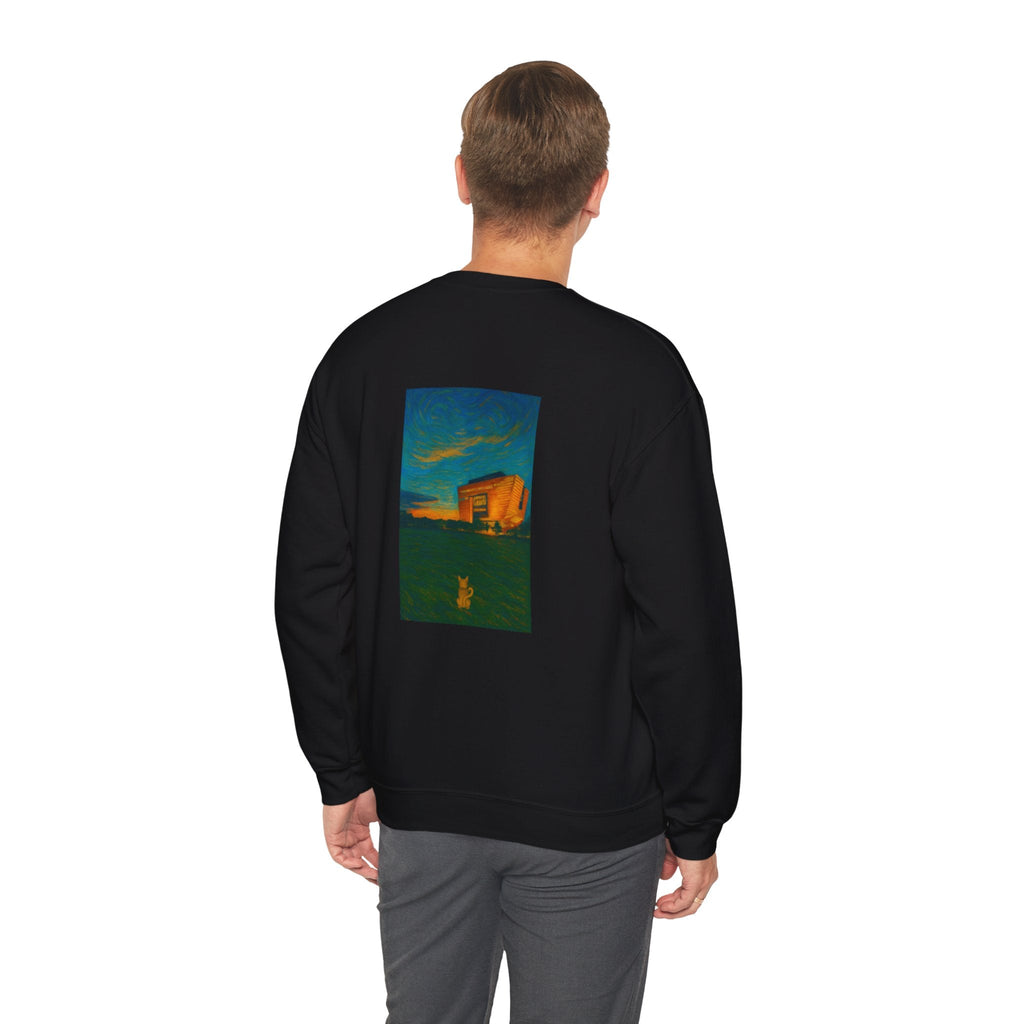 Unisex Long9 Logo Sweatshirt by Paws&Peace Printify
