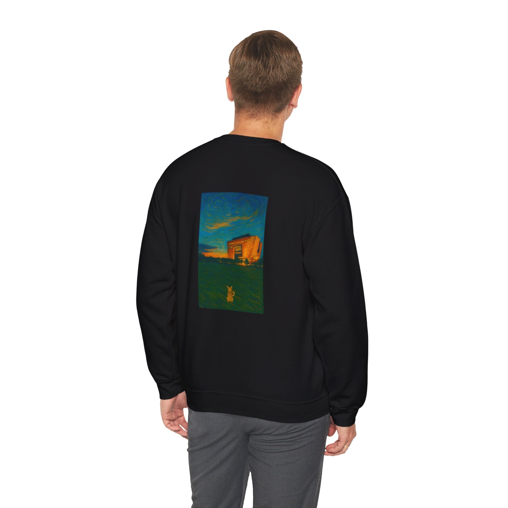 Unisex Long9 Logo Sweatshirt by Paws&Peace Printify