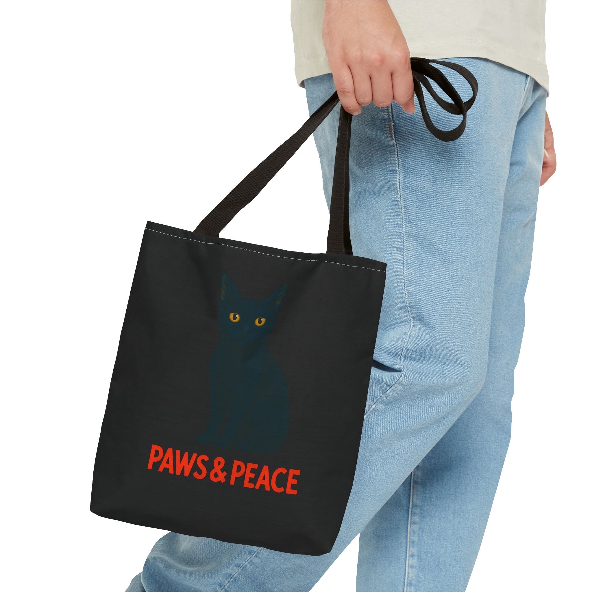 Paws & Peace (Herman) Tote Bag Printify