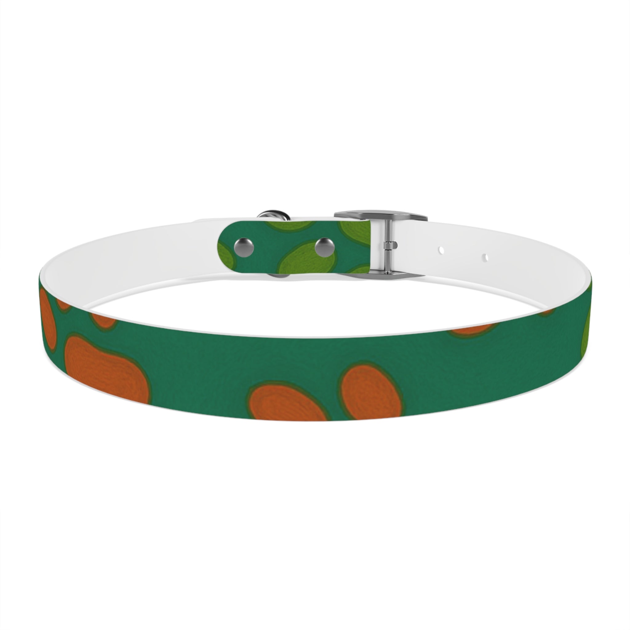 Stylish Dog Collar (green) | Paws & Peace Design Printify