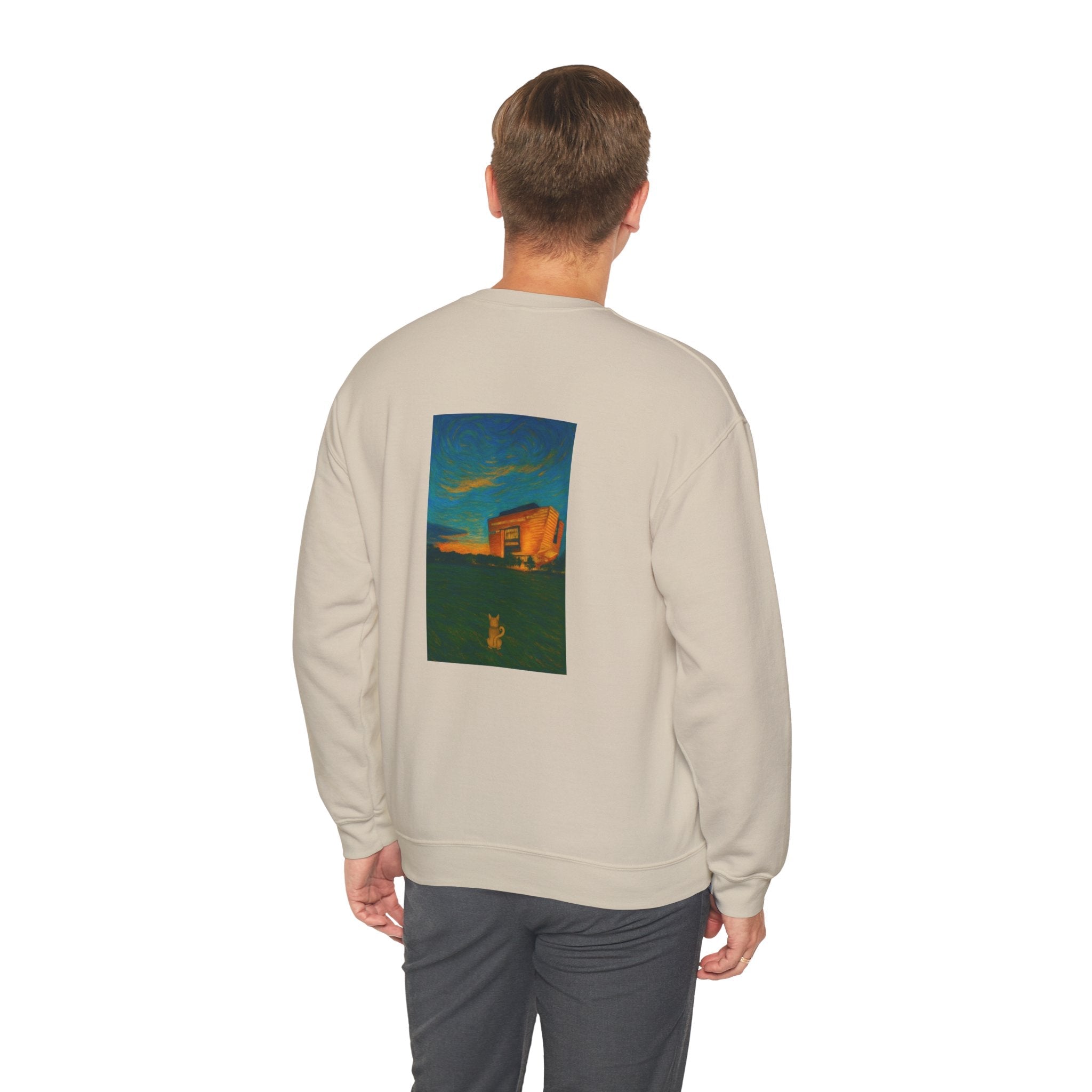 Unisex Long9 Logo Sweatshirt by Paws&Peace Printify